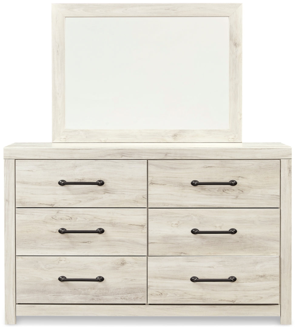 Cambeck Beige Panel Bedroom Set with Storage