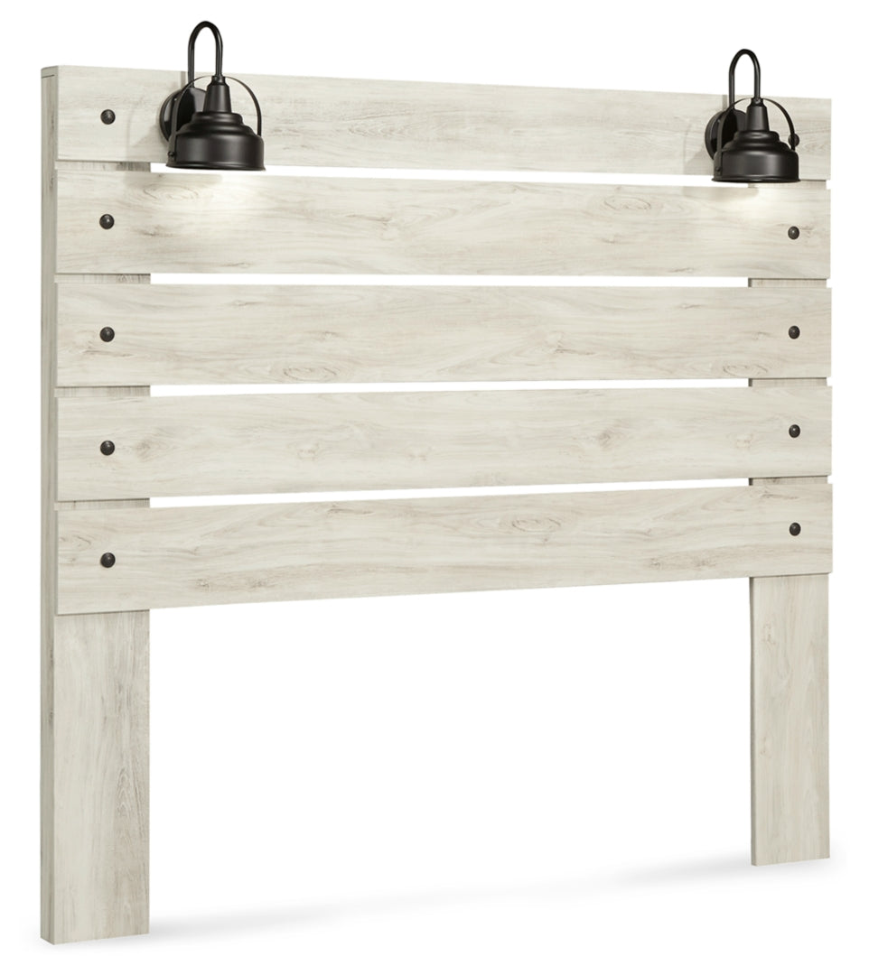 Cambeck Beige Panel Bedroom Set with Storage