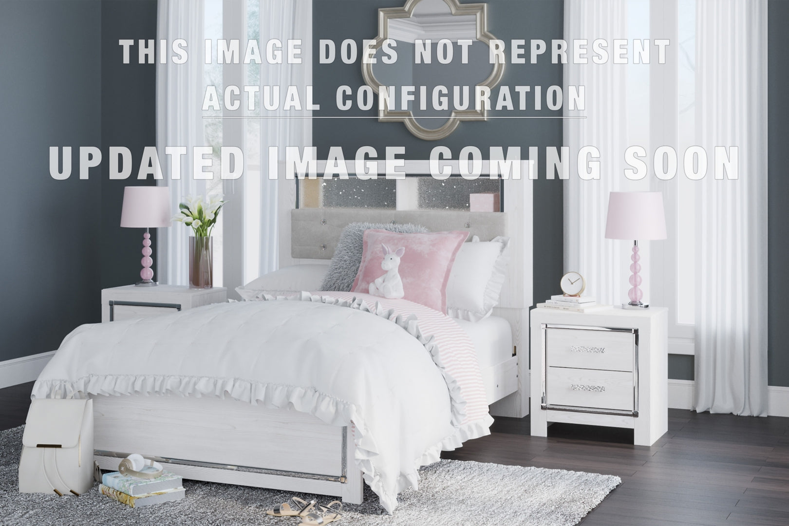 Altyra Panel Bookcase Bedroom Set