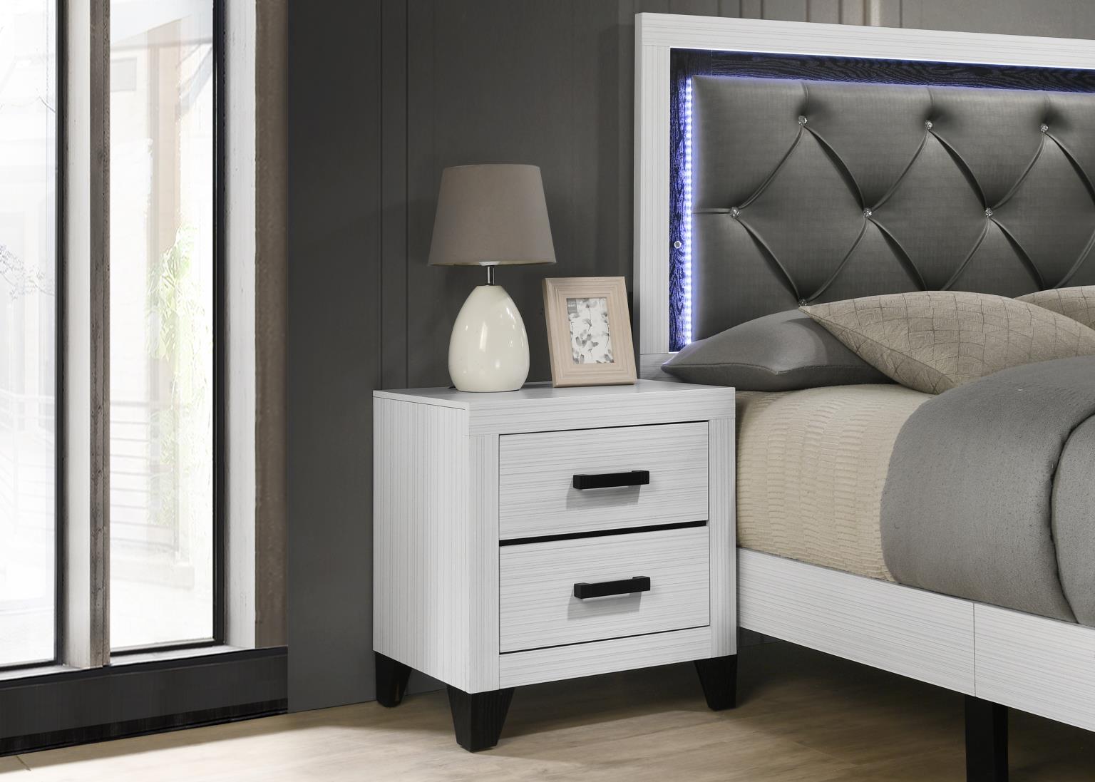 Camilla White Bedroom Collection