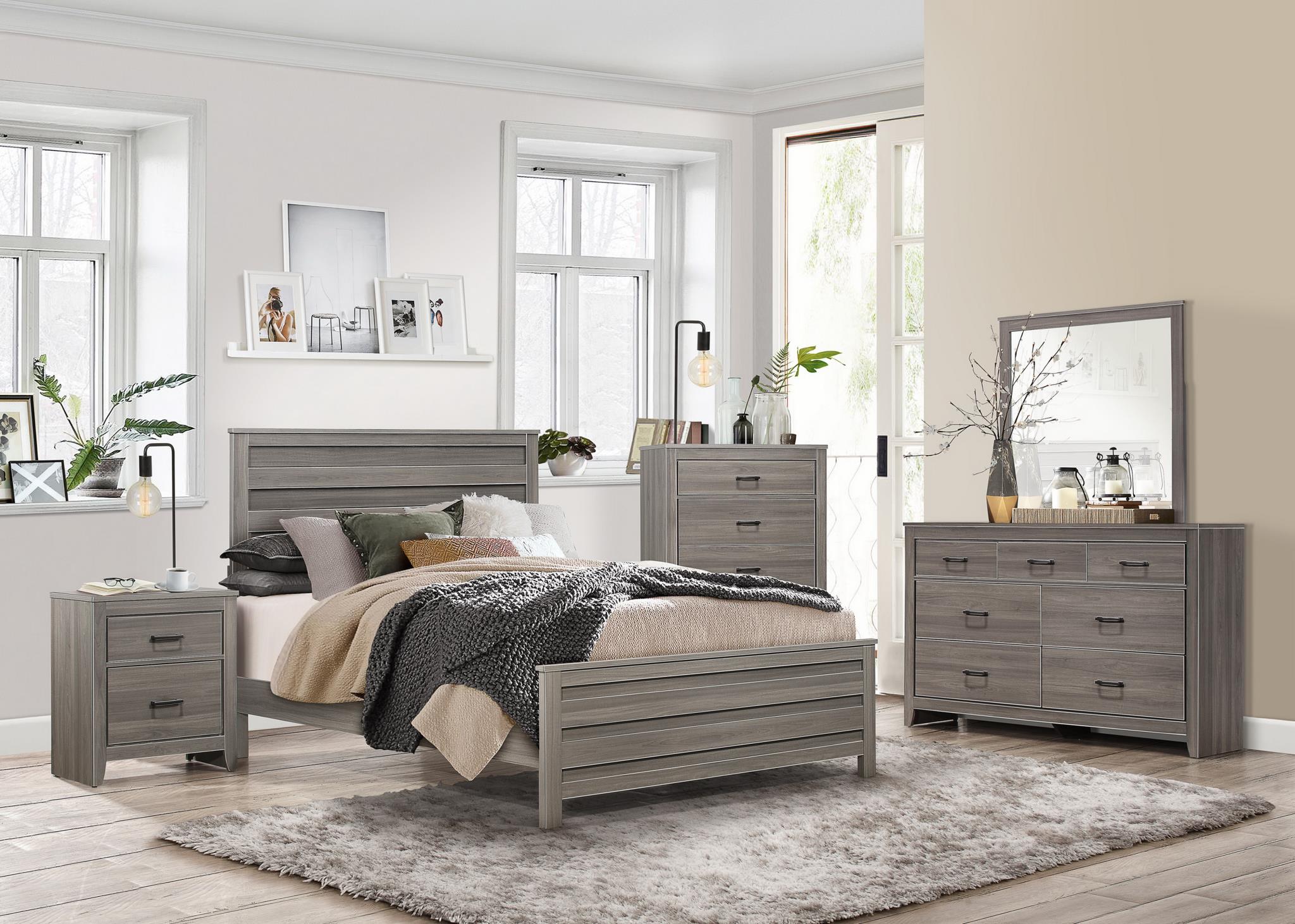 Luciana Gray Bedroom Collection