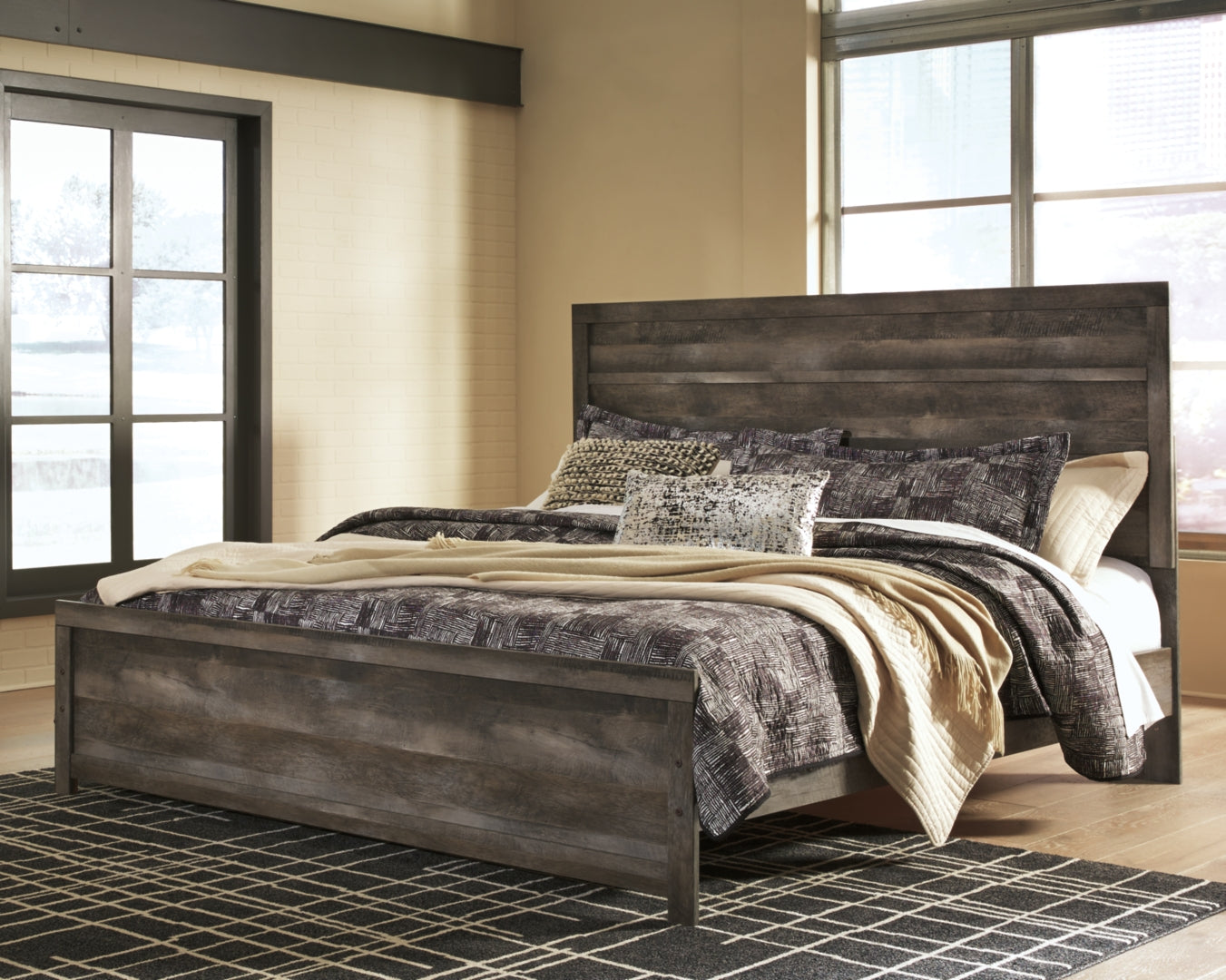 Wynnlow Crossbuck Panel Bed