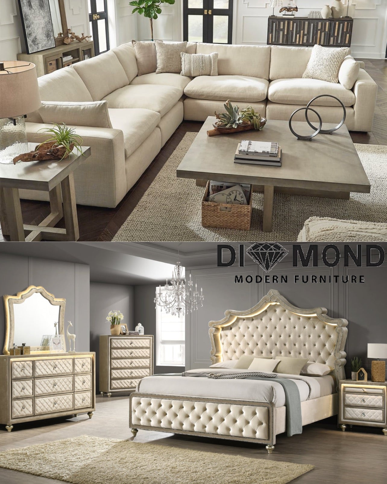 Cali Breeze 3 Room Package Free Mattress
