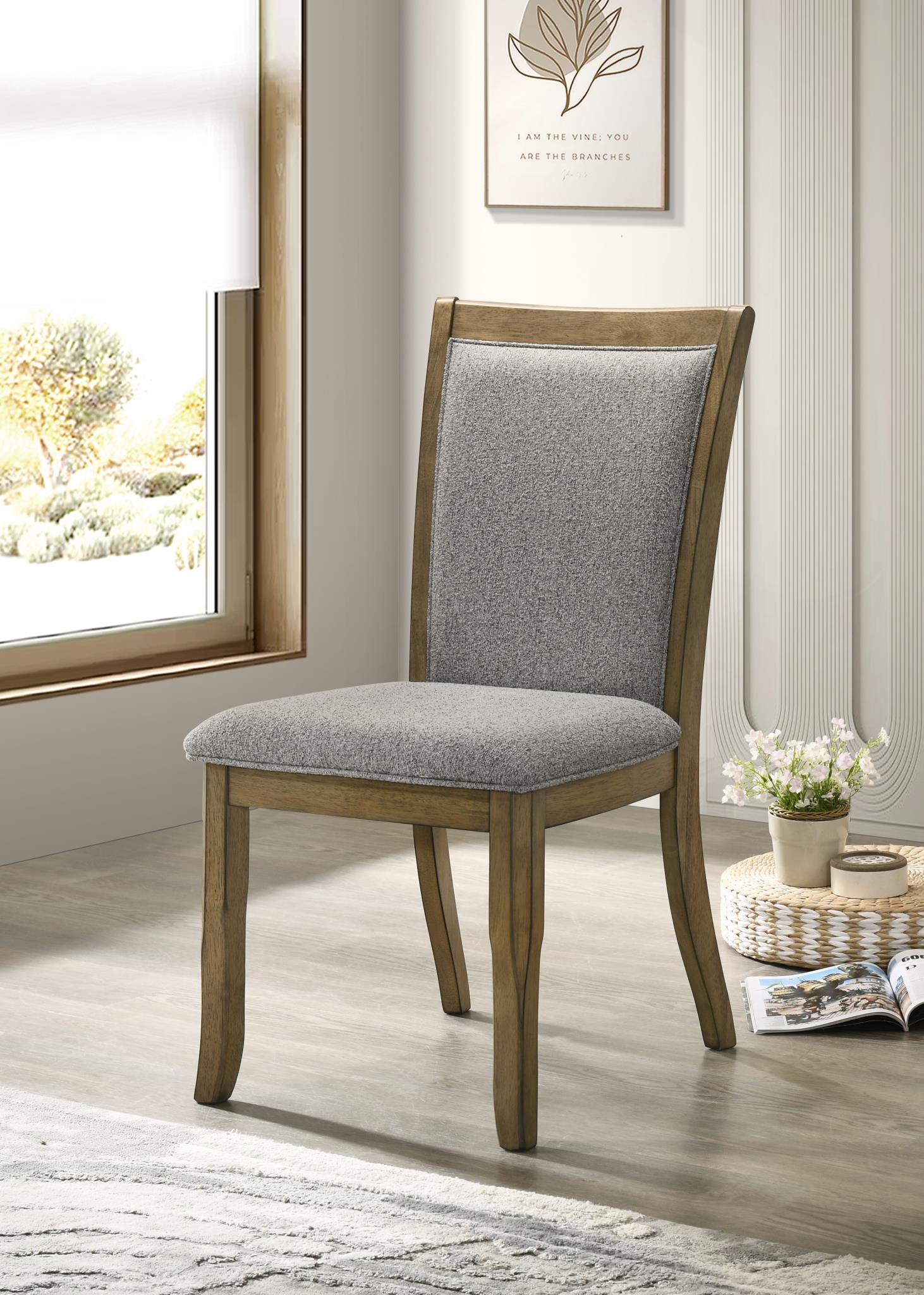 Barzini Dining Table & 4 Side Chairs