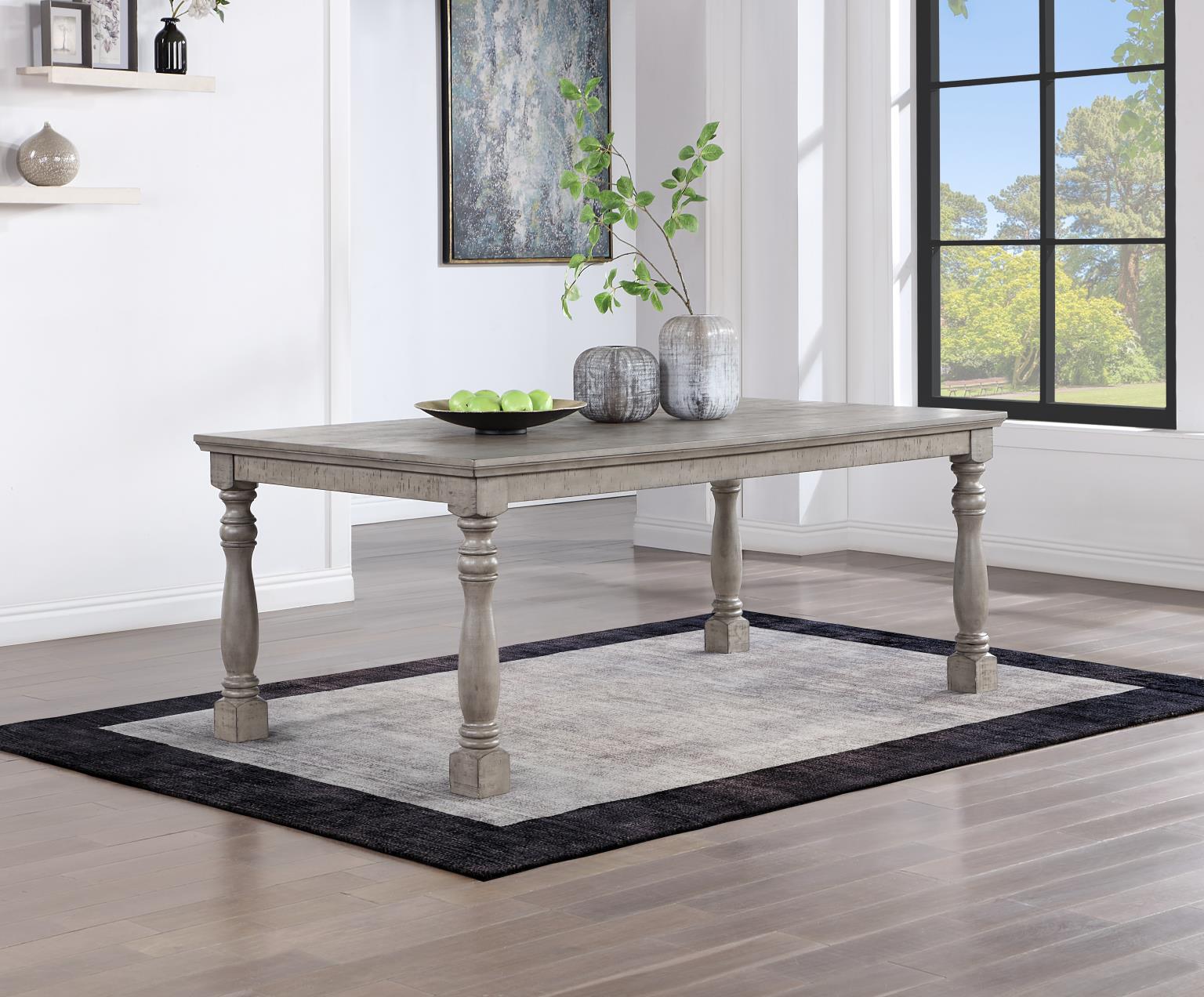 Gray Side Chair (2/Box)