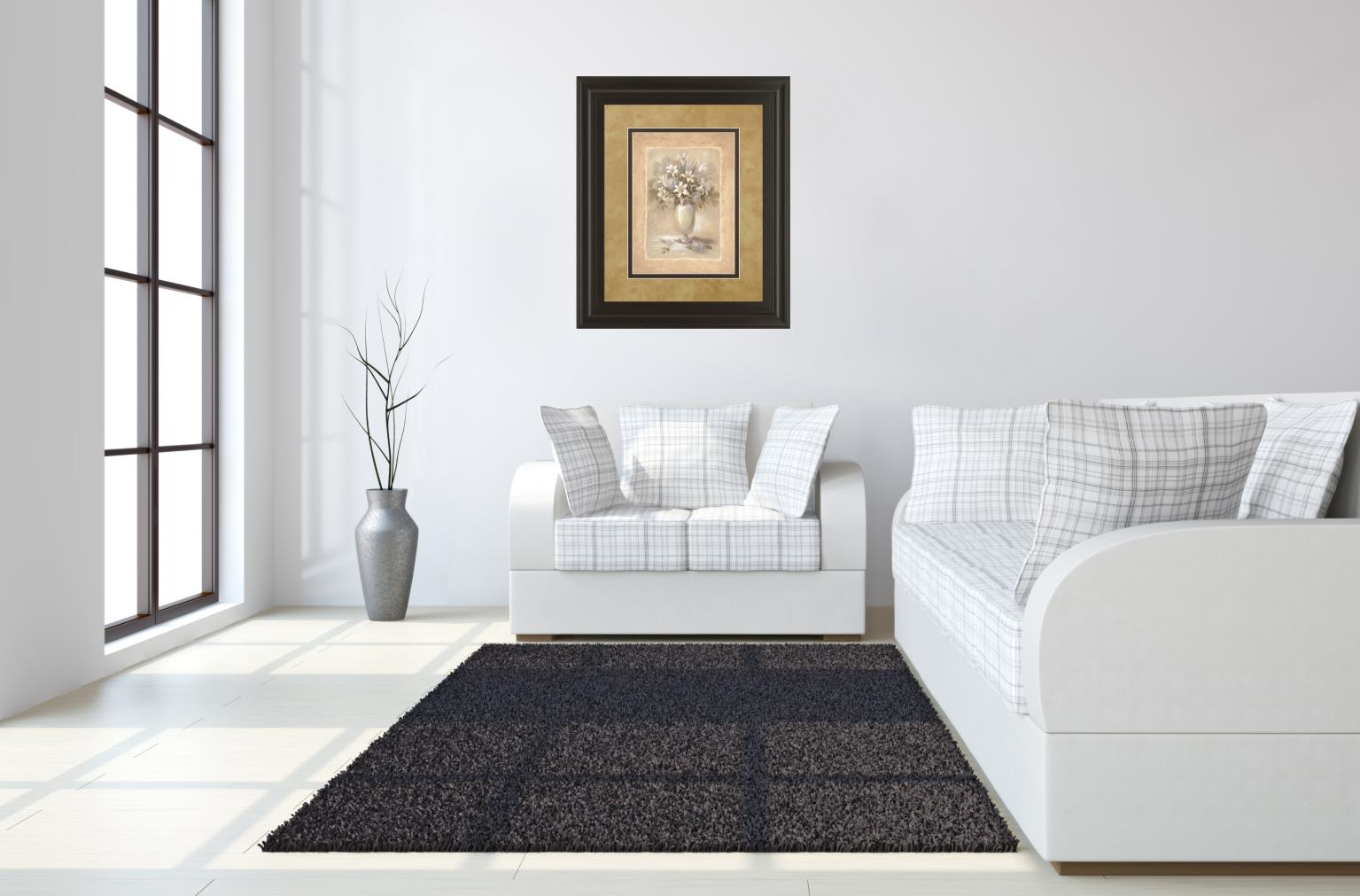 White Bounty Ii By Vivian Flasch 34X40 Framed Print
