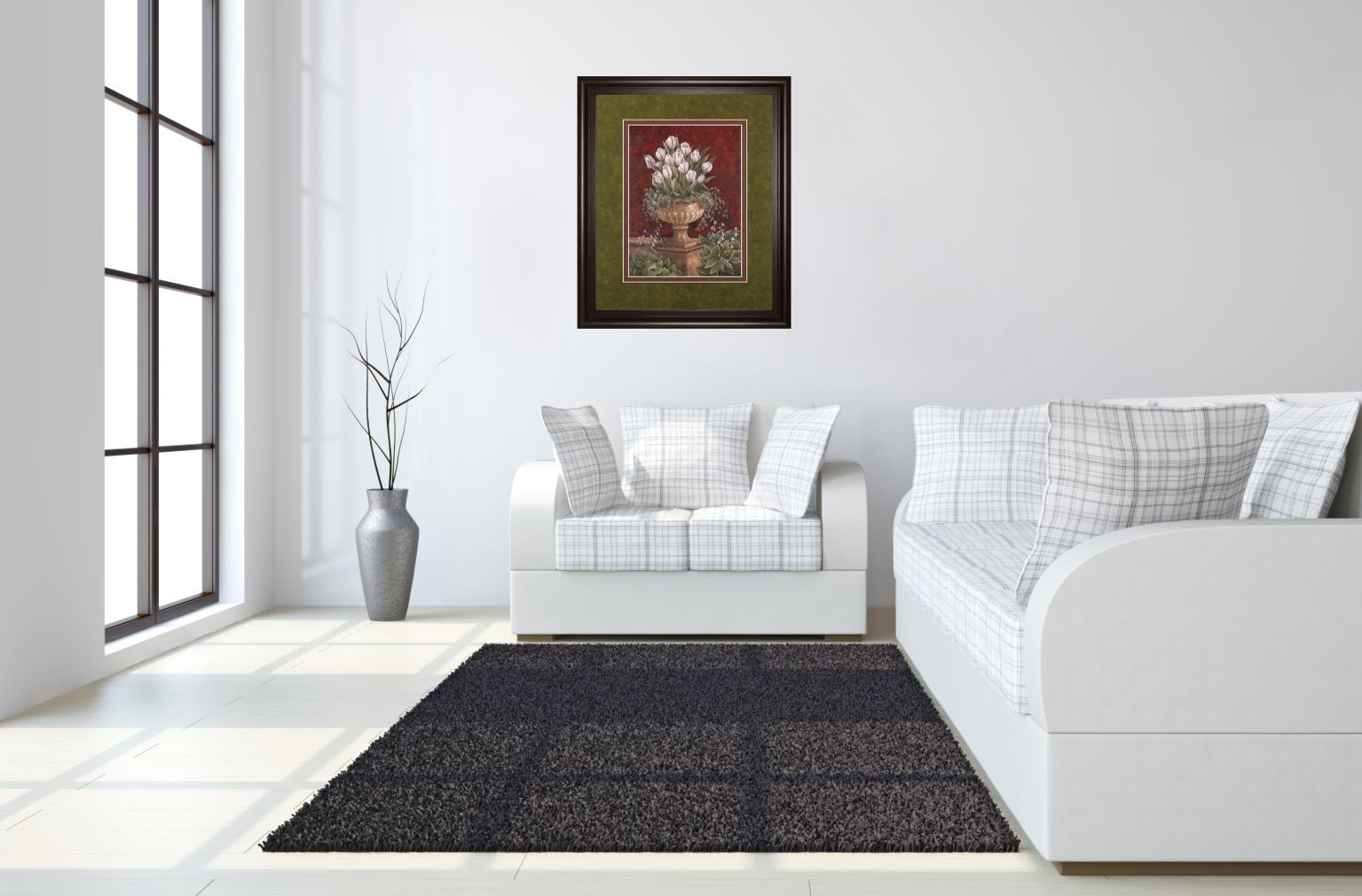 Alexa'S Tulips By Betsy Brown 34X40 Framed Print