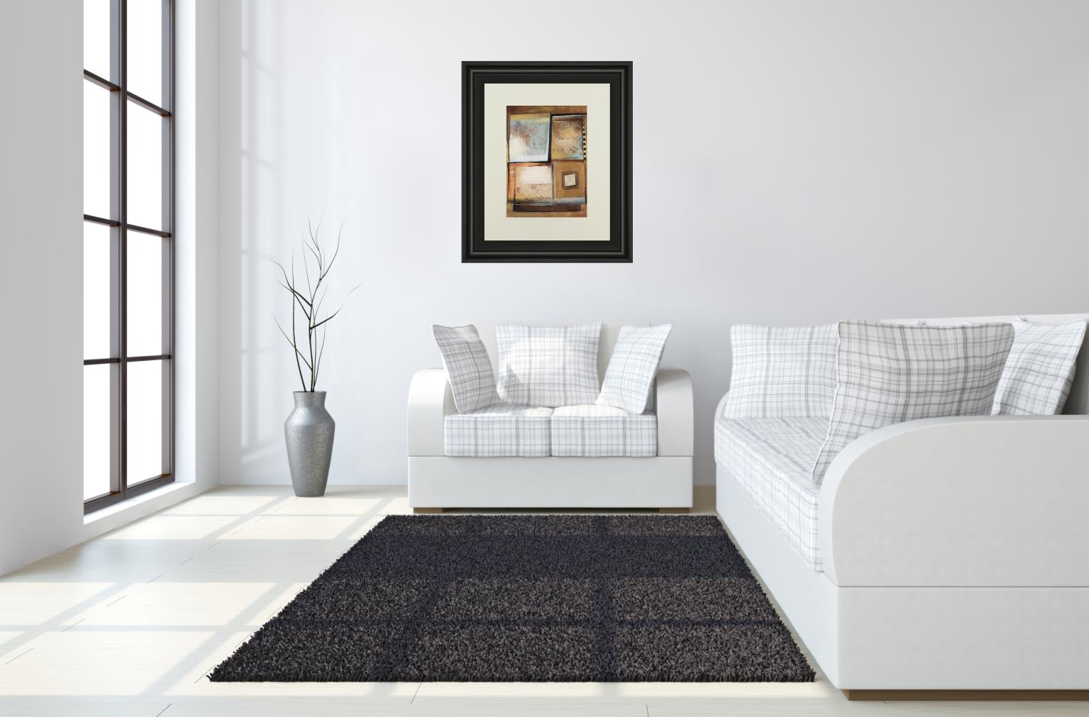 Abstract Ii By Patricia Pinto 34X40 Framed Print