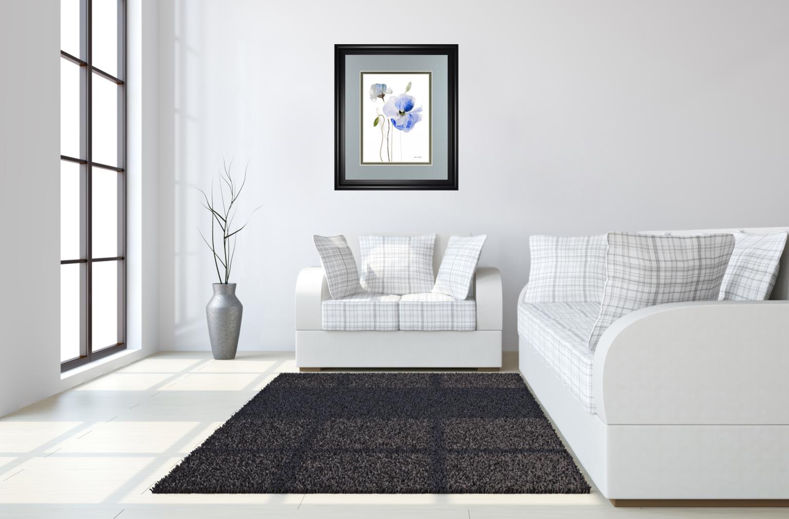 All Poppies I  By Lanie Loreth 34X40 Framed Print