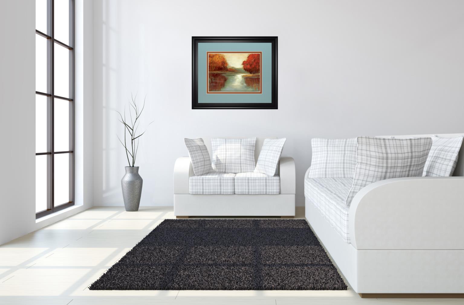 Vanilla Sky By Asia Jensen 34X40 Framed Print