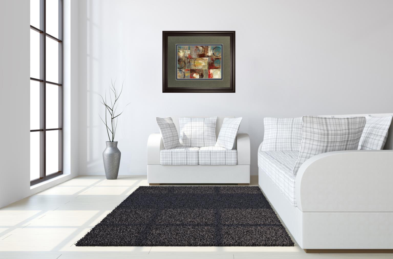 All Around Play By Tom Reeves 34X40 Framed Print