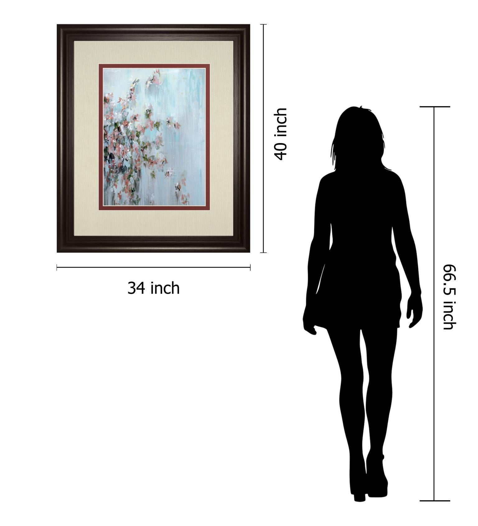 Wilting Away By Macy Cole 34X40 Framed Print