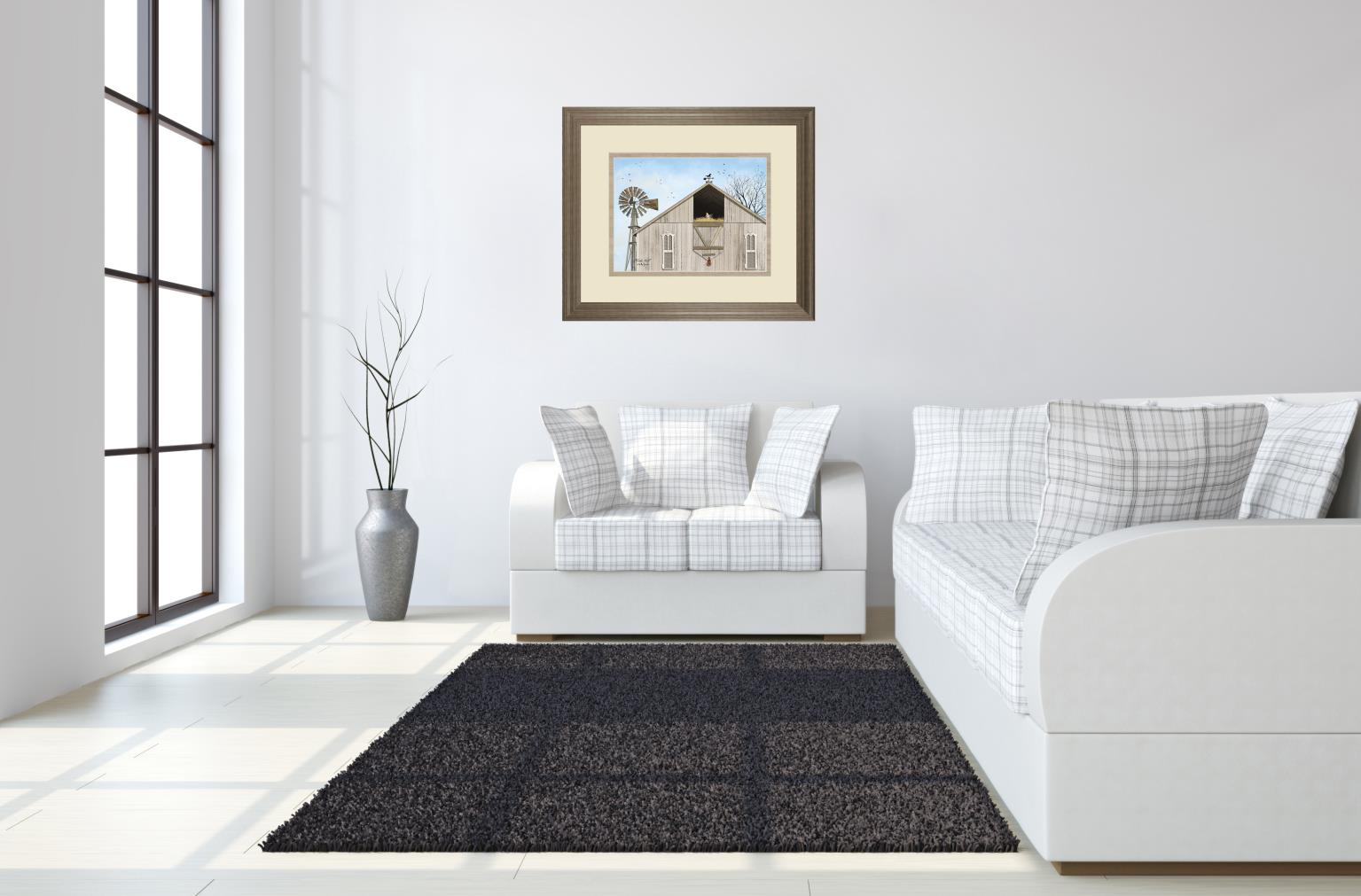 Winds Aloft By Billy Jacobs 34X40 Framed Print