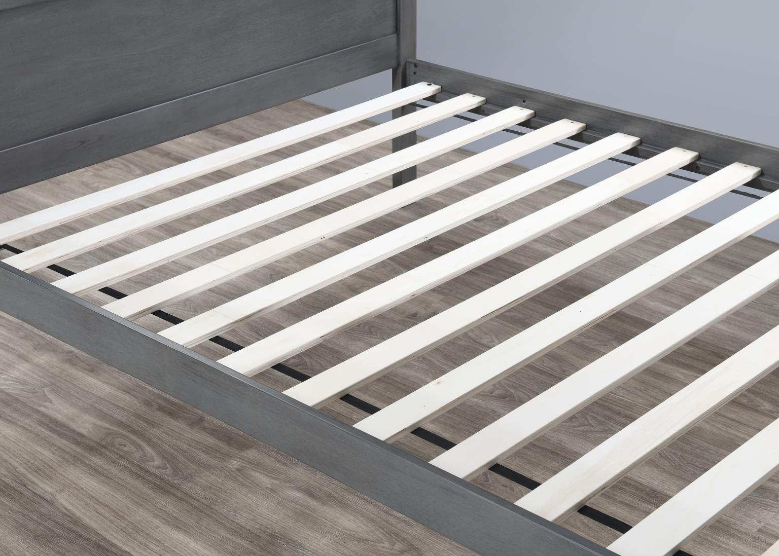 Loric Ash Gray Bunk Bed Youth Collection