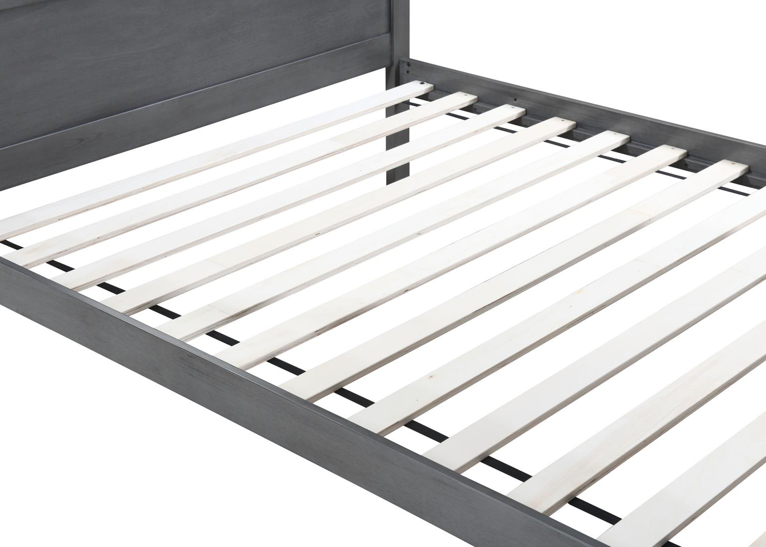 Loric Ash Gray Bunk Bed Youth Collection