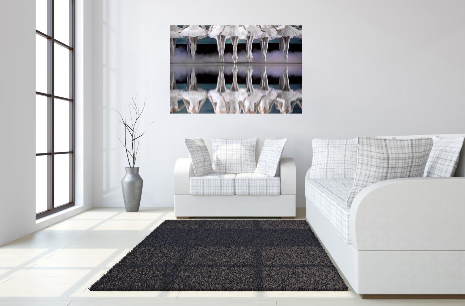 Temp Glass W/Foil - Ballerina Feet Tempered Glass