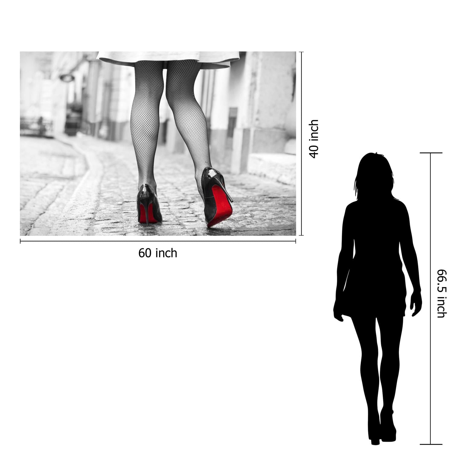 Temp Glass W/Foil - Red Bottom Shoes Tempered Glass