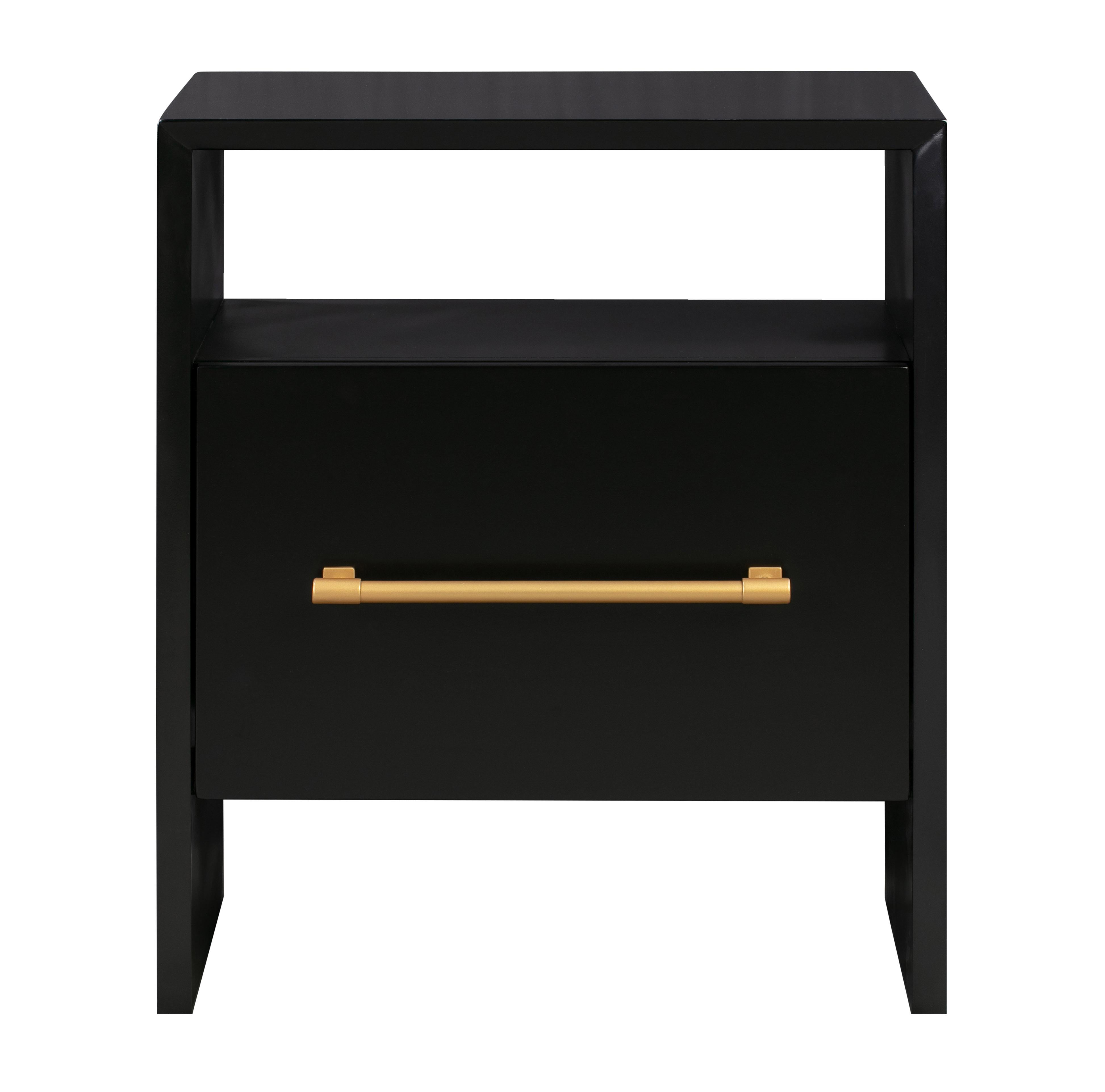 Libre Black Nightstand - UK