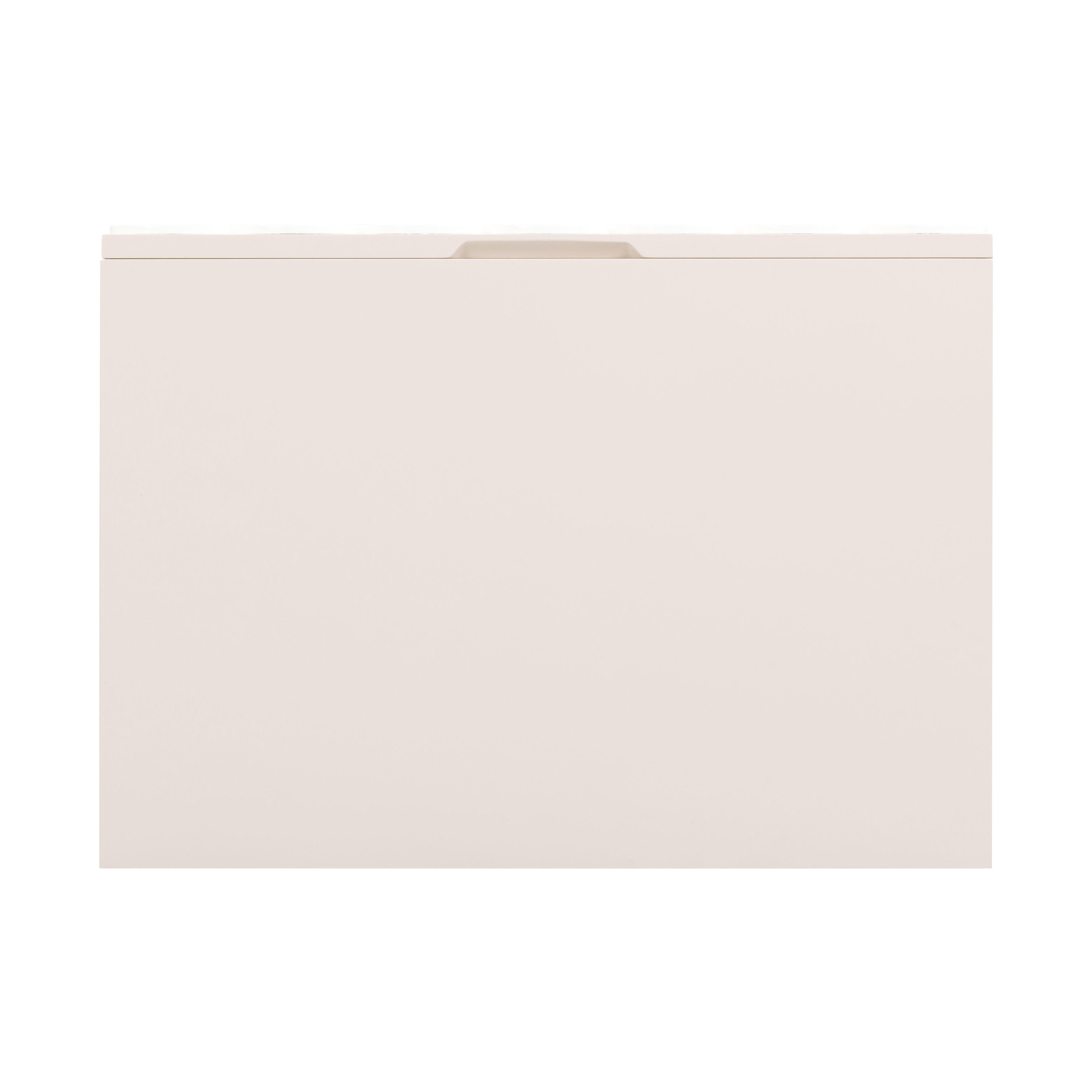 Tori Motif Taupe Nightstand