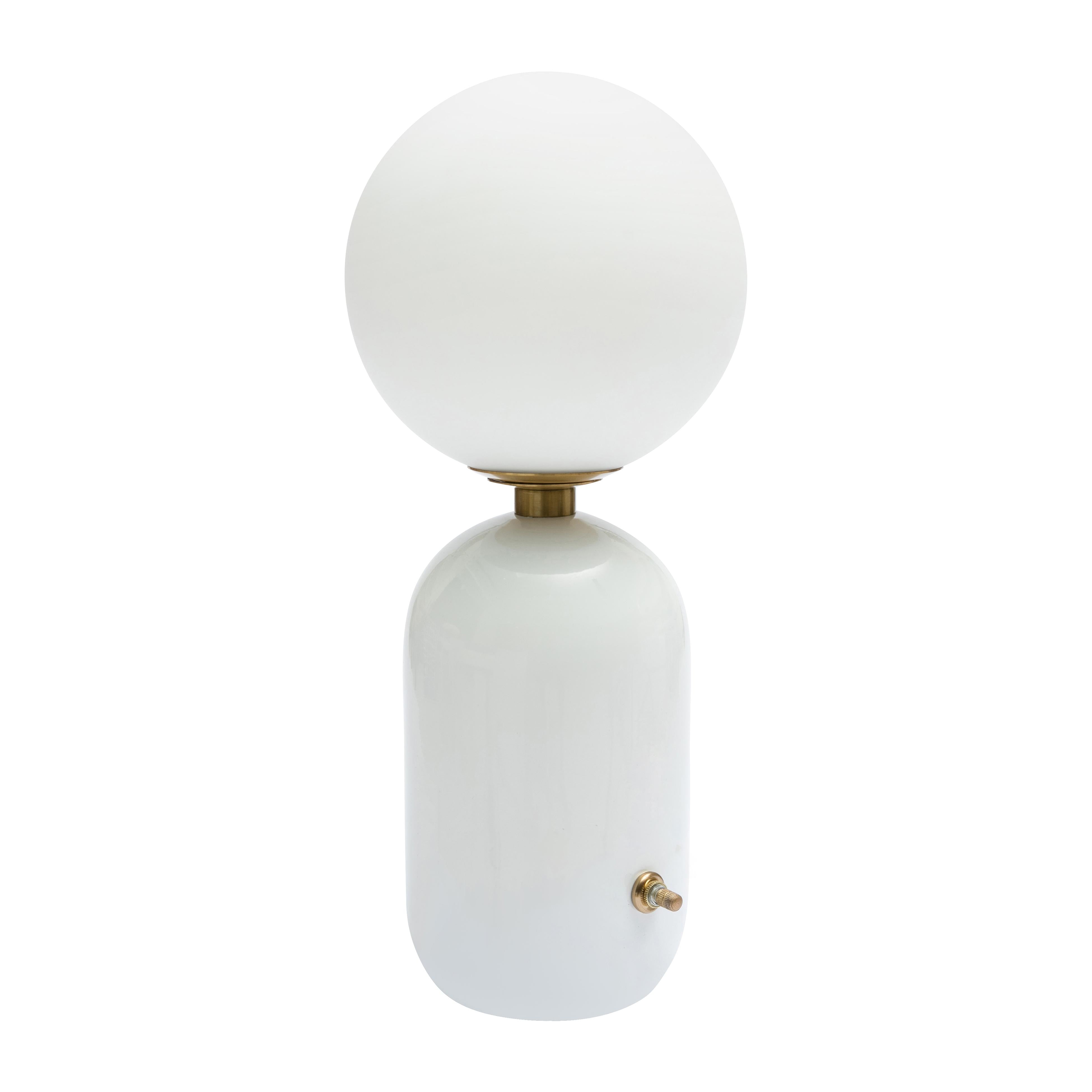 Liza White Table Lamp