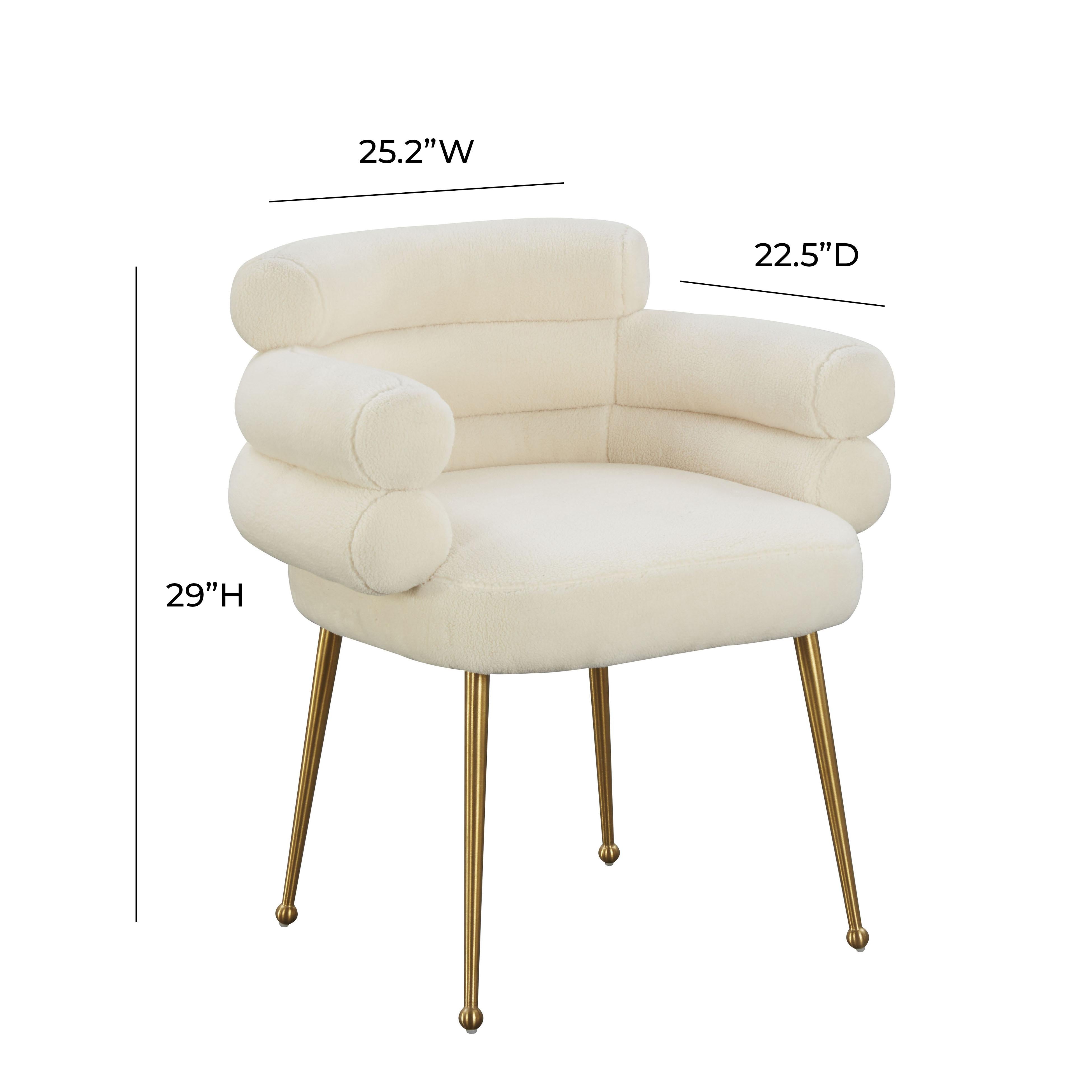 Dente Grey Velvet Dining Chair - UK