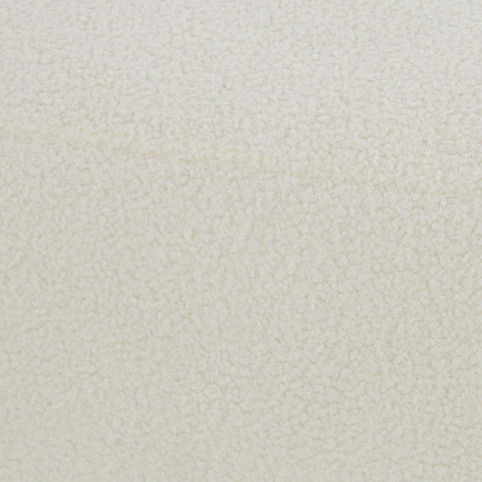 Calliope Cream Vegan Shearling Modular Loveseat