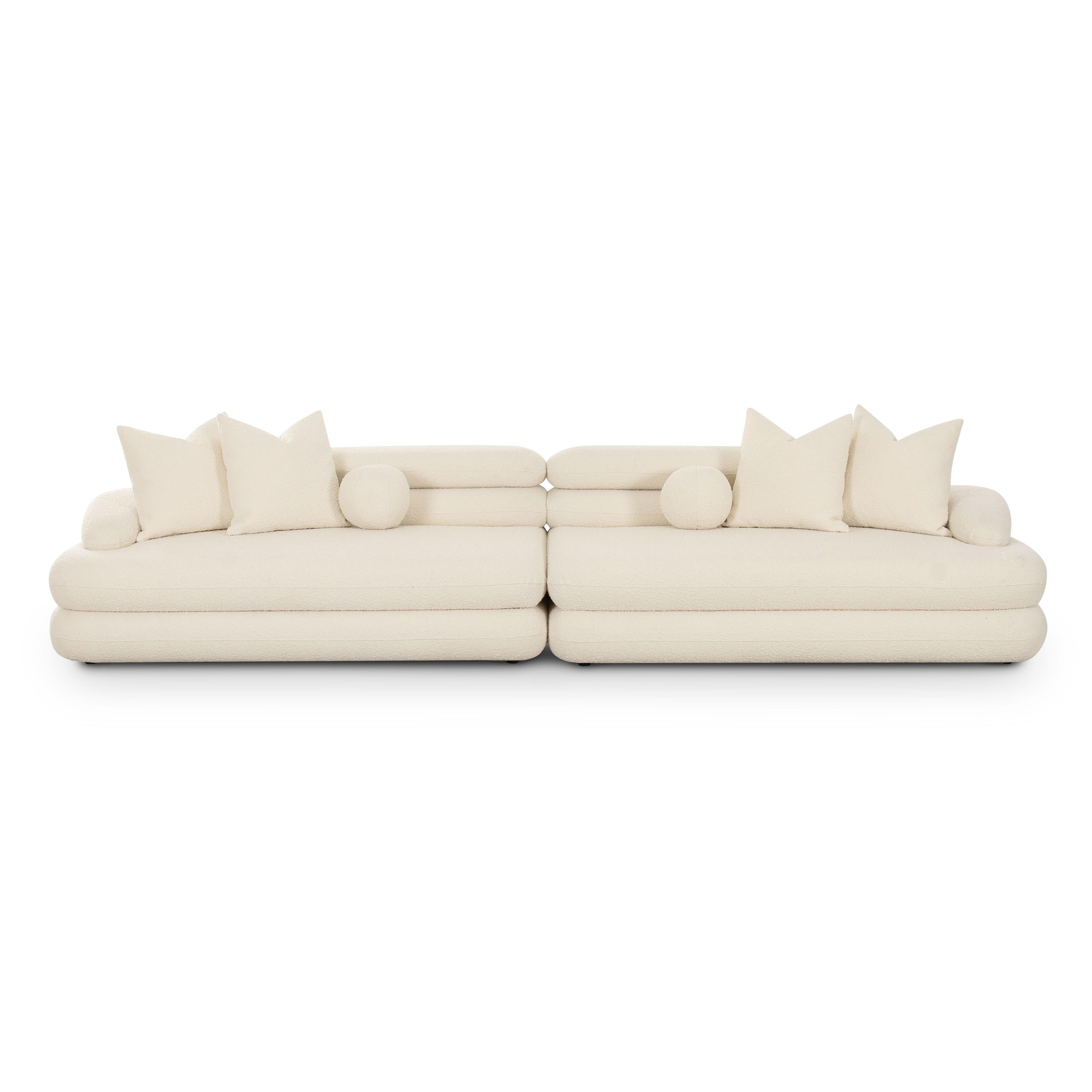 Lulu Cream Boucle Modular Sofa