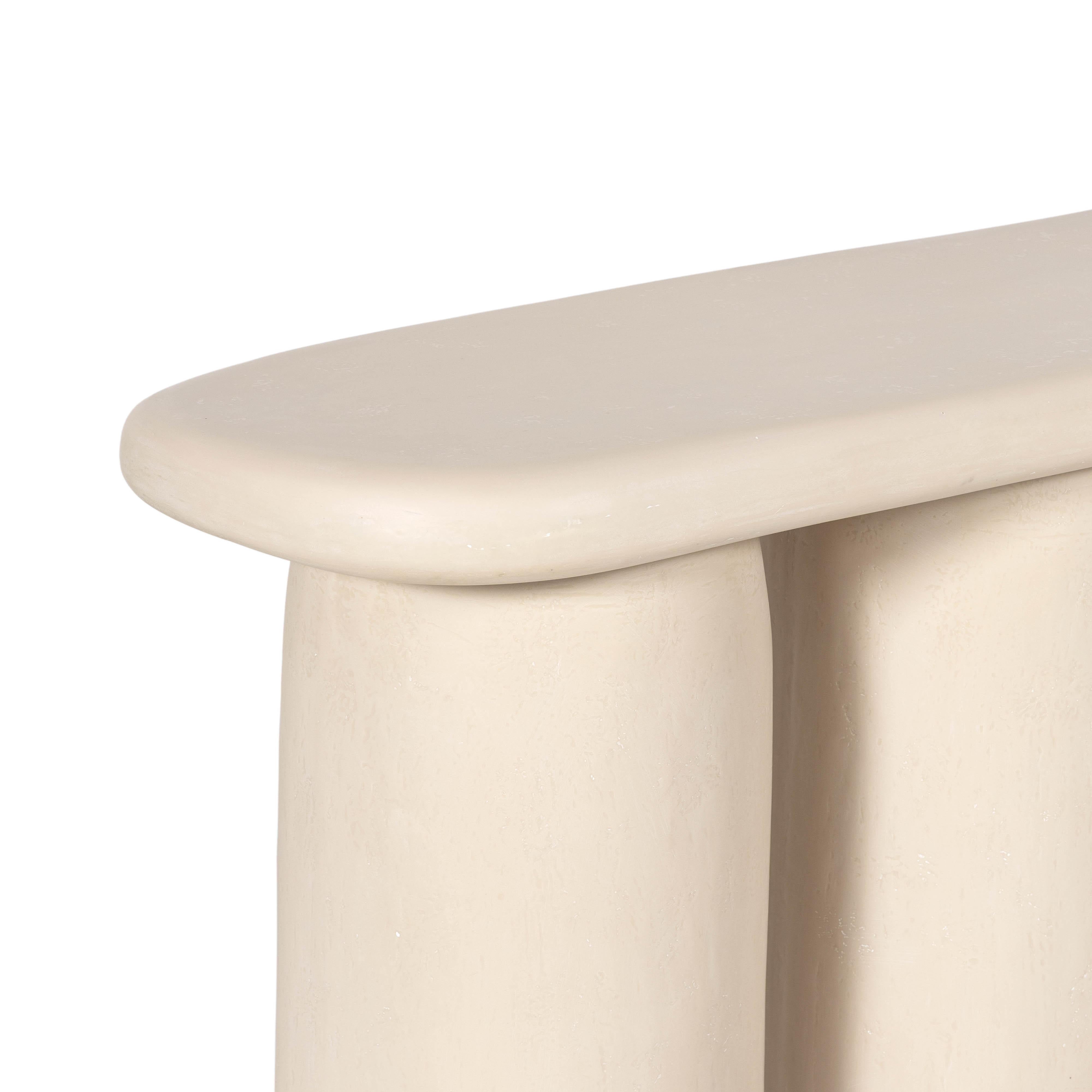 Rahul Cream Console Table