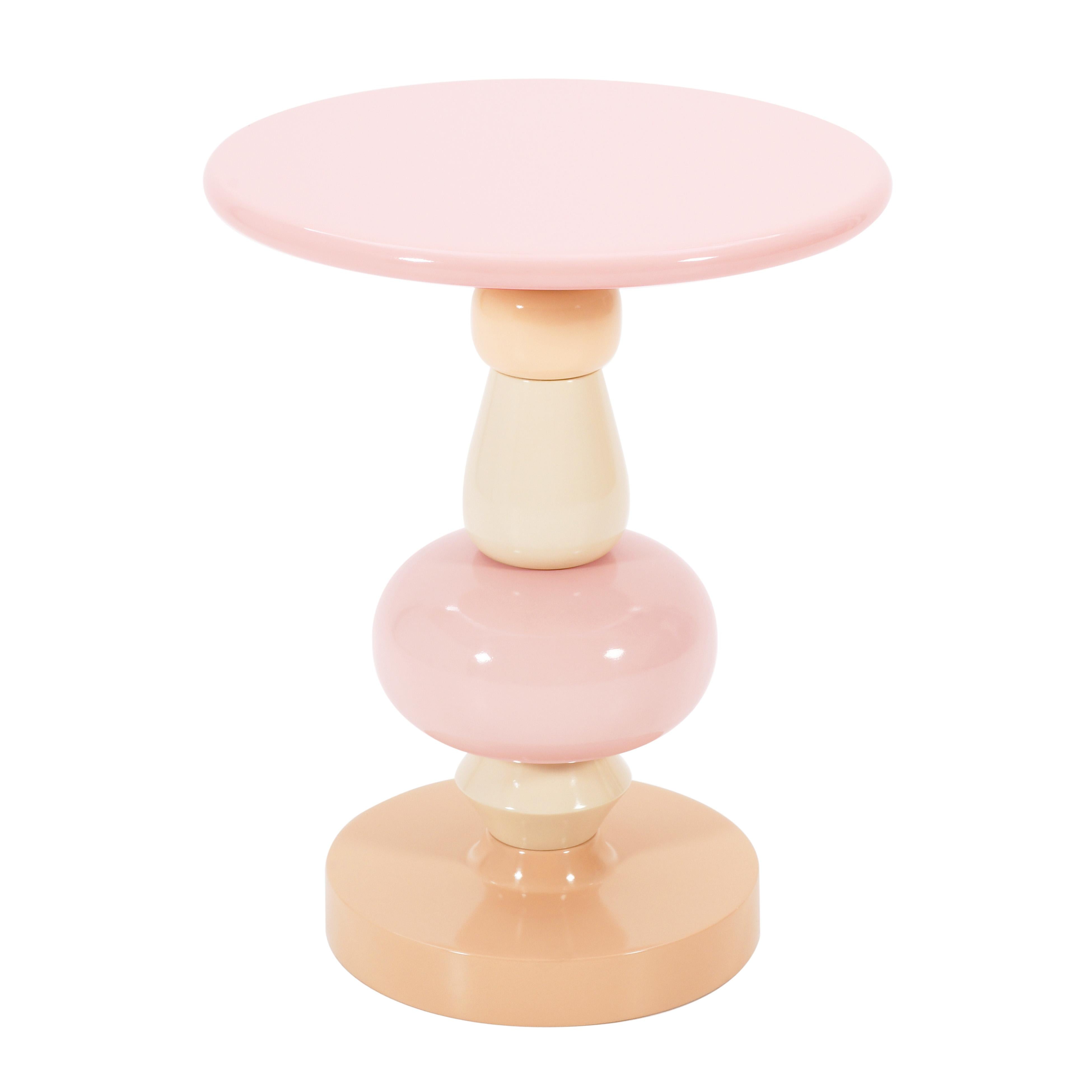 Totem Earth Tones Side Table