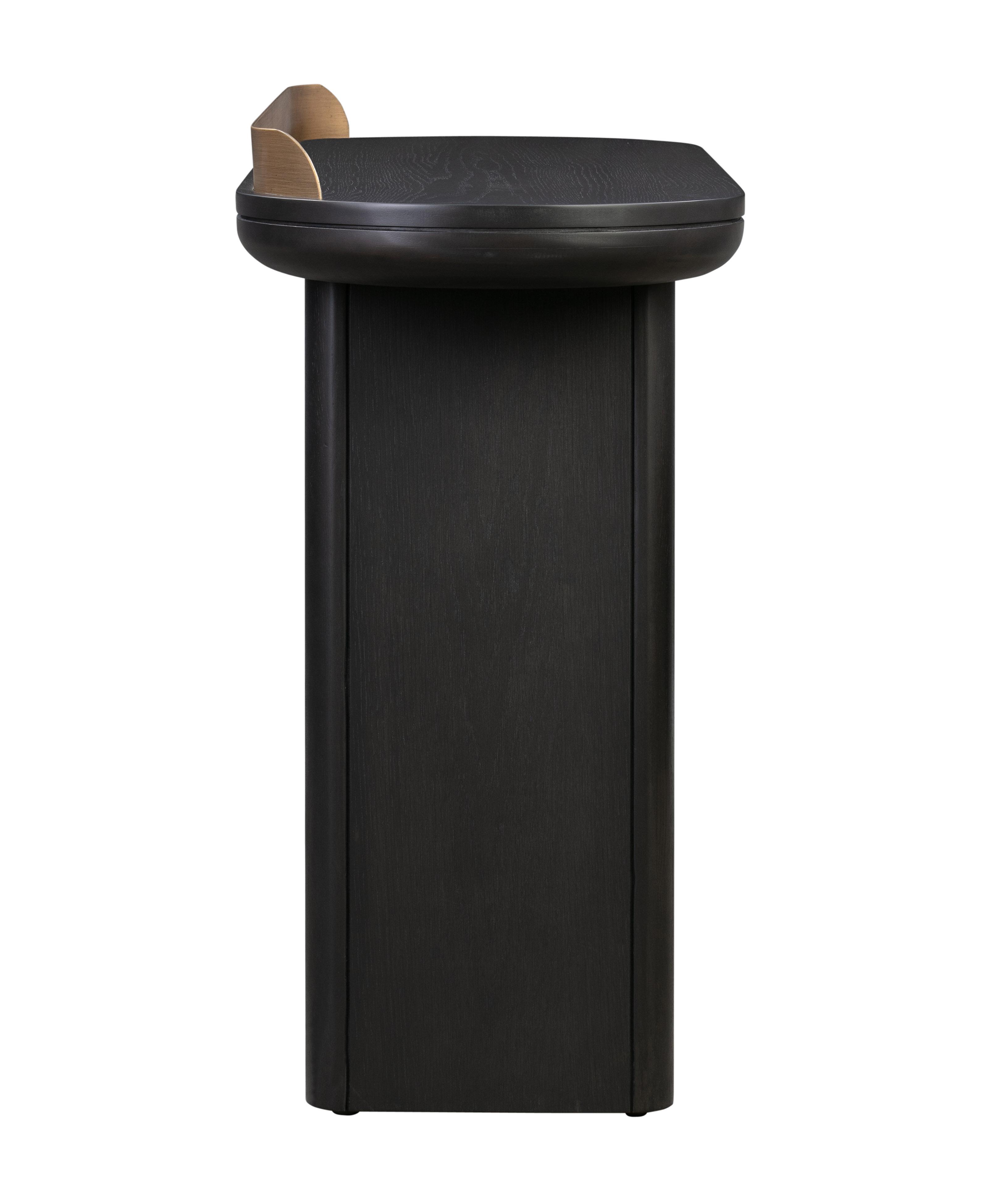 Braden Black Desk/Console Table - UK