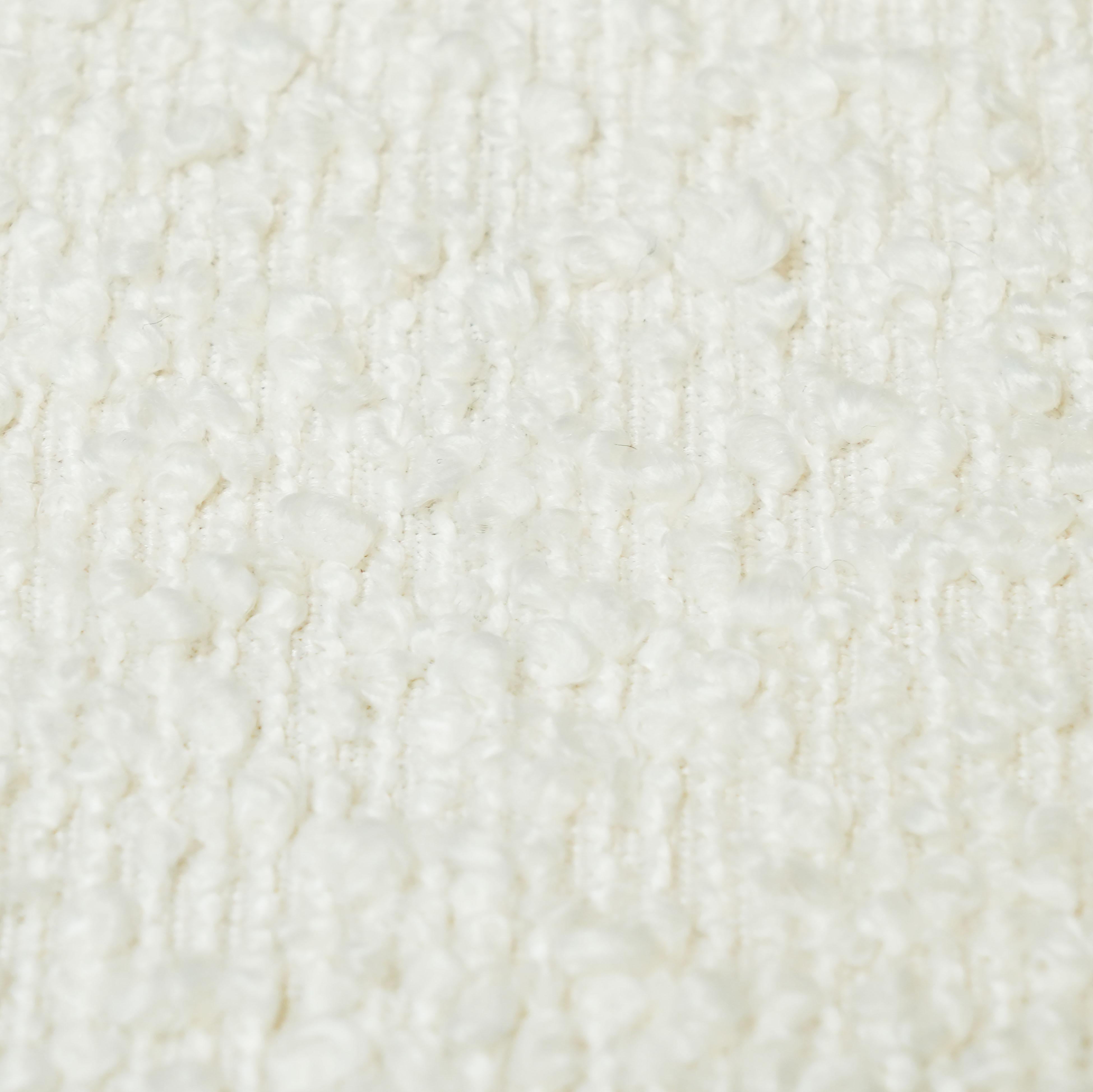 Broohah Cream Boucle Ottoman - UK