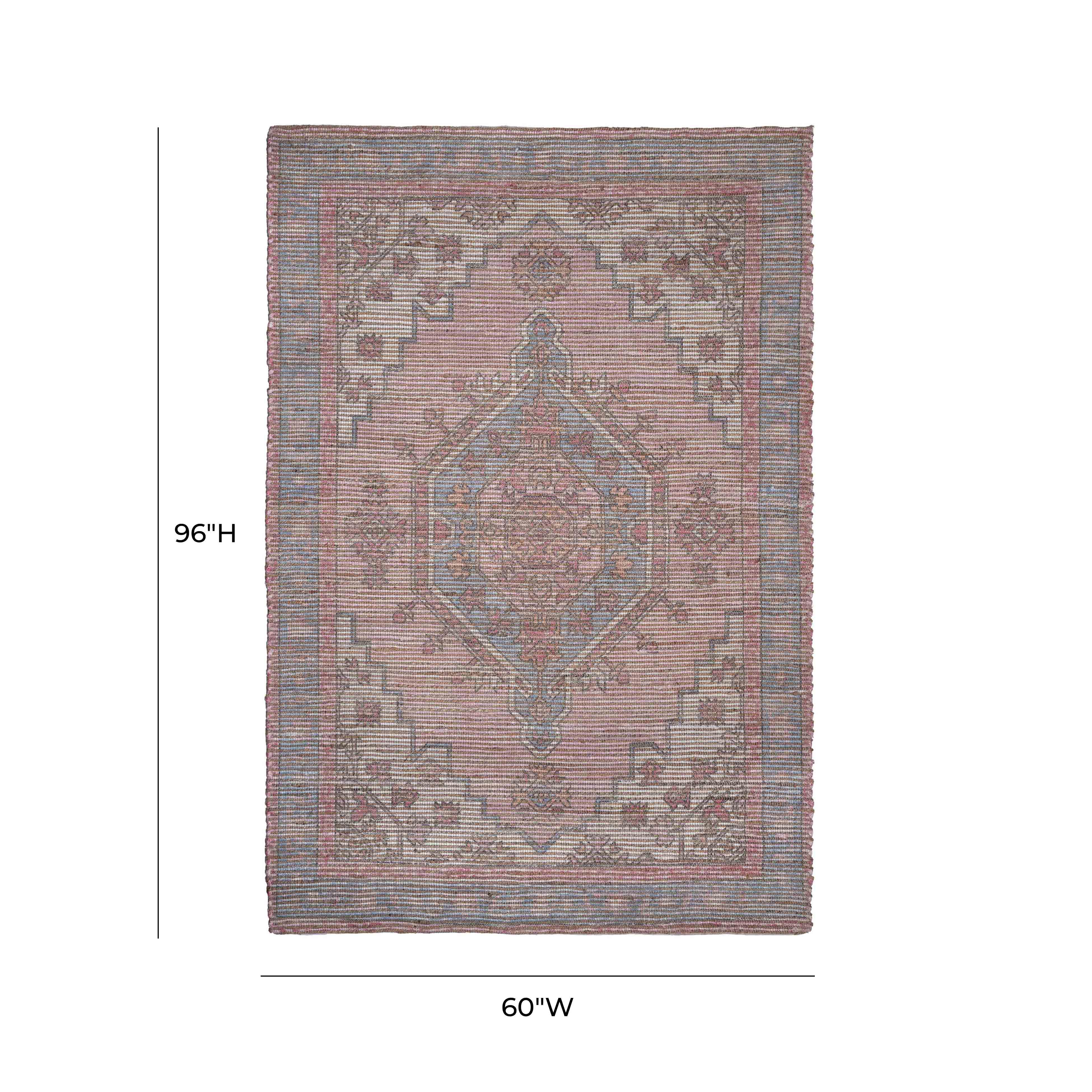 Madra Blush Tone 5' x 8' Area Rug