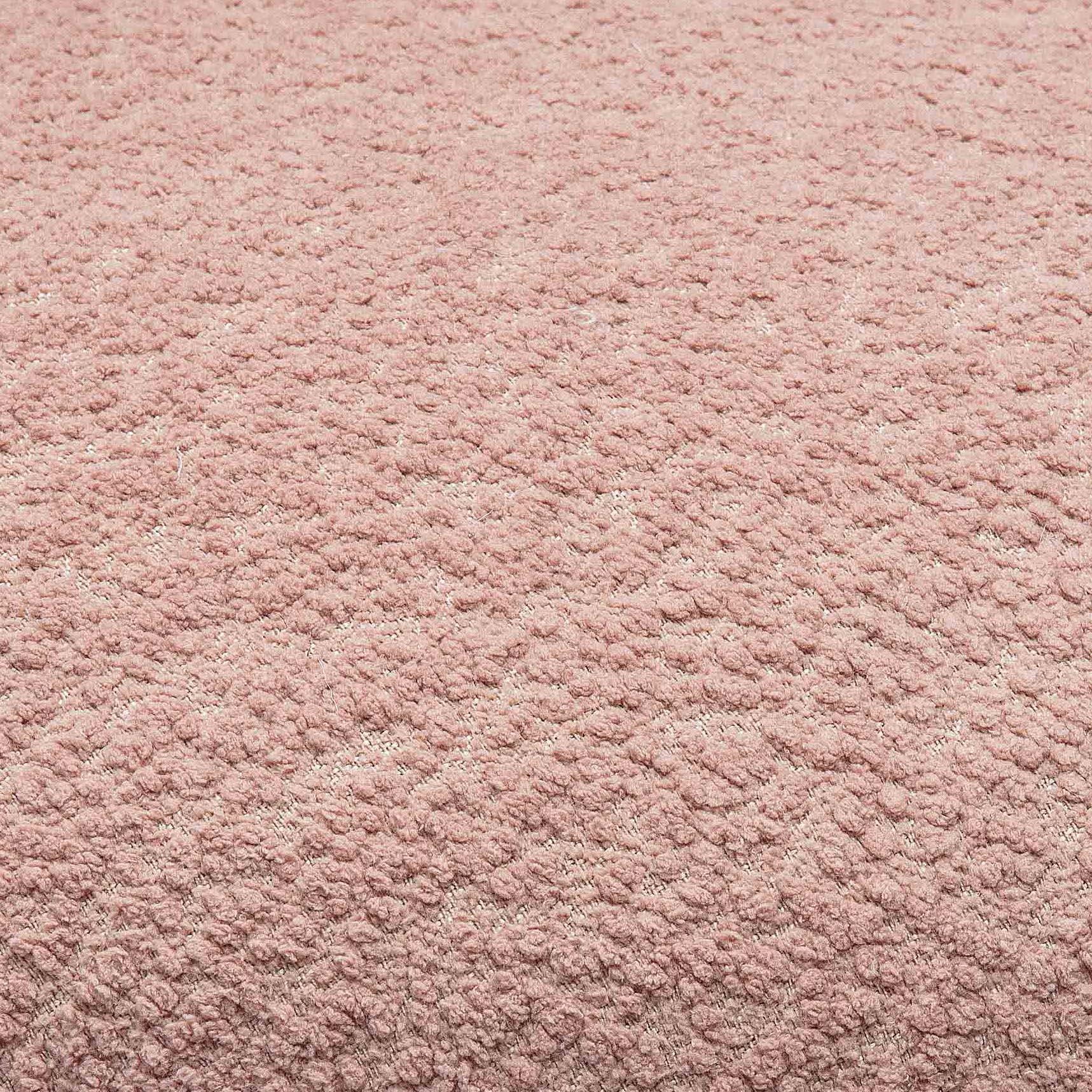 Manu Rose Pink Performance Boucle Side Chair