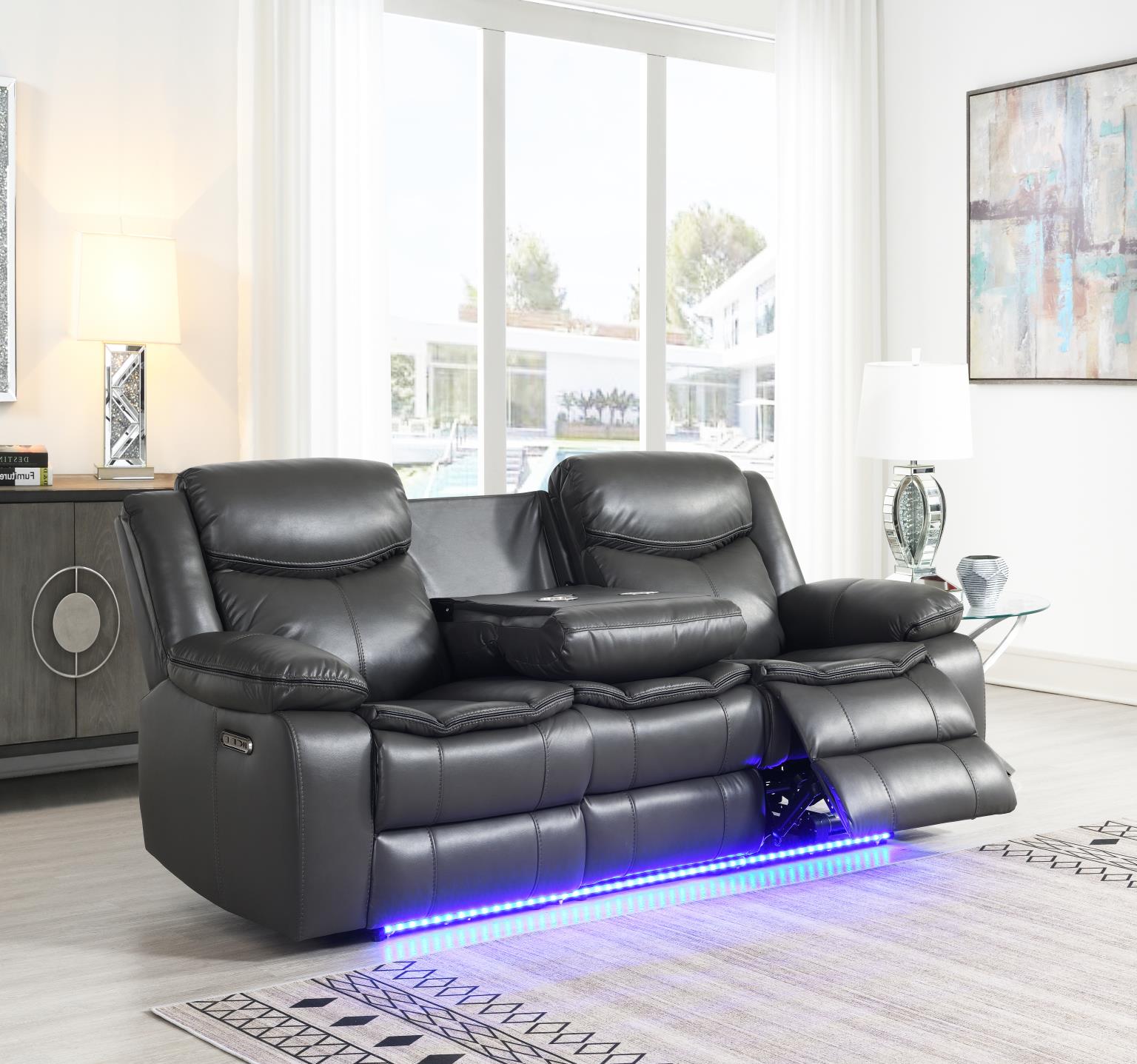 Altari Gray Power Reclining Living Collection