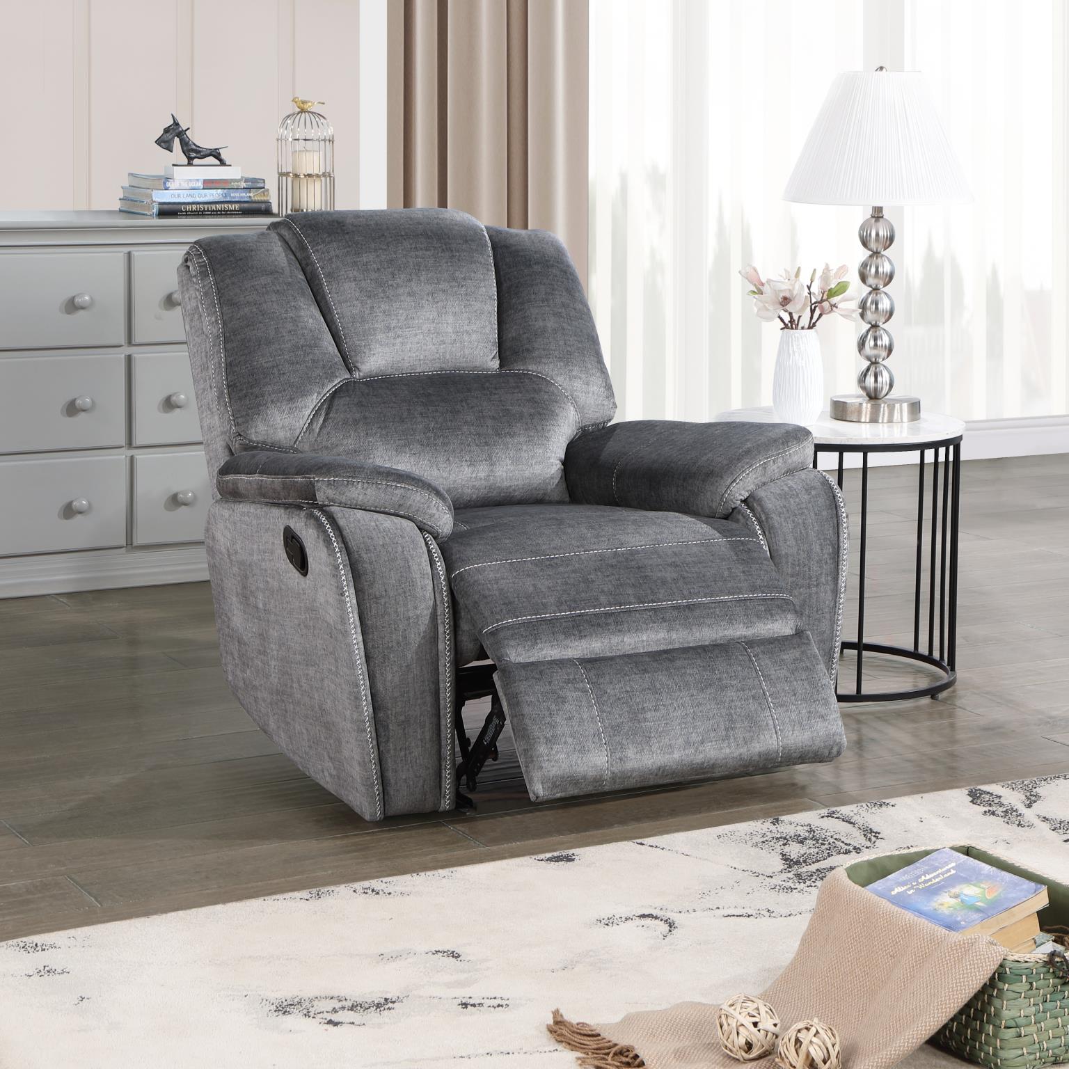 Bence Gray Reclining Living Collection