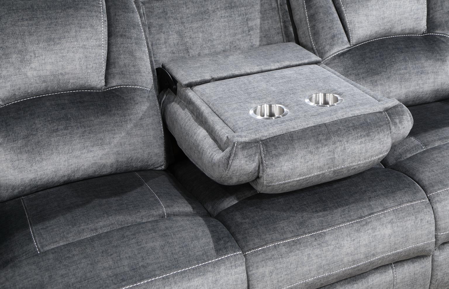 Bence Gray Reclining Living Collection
