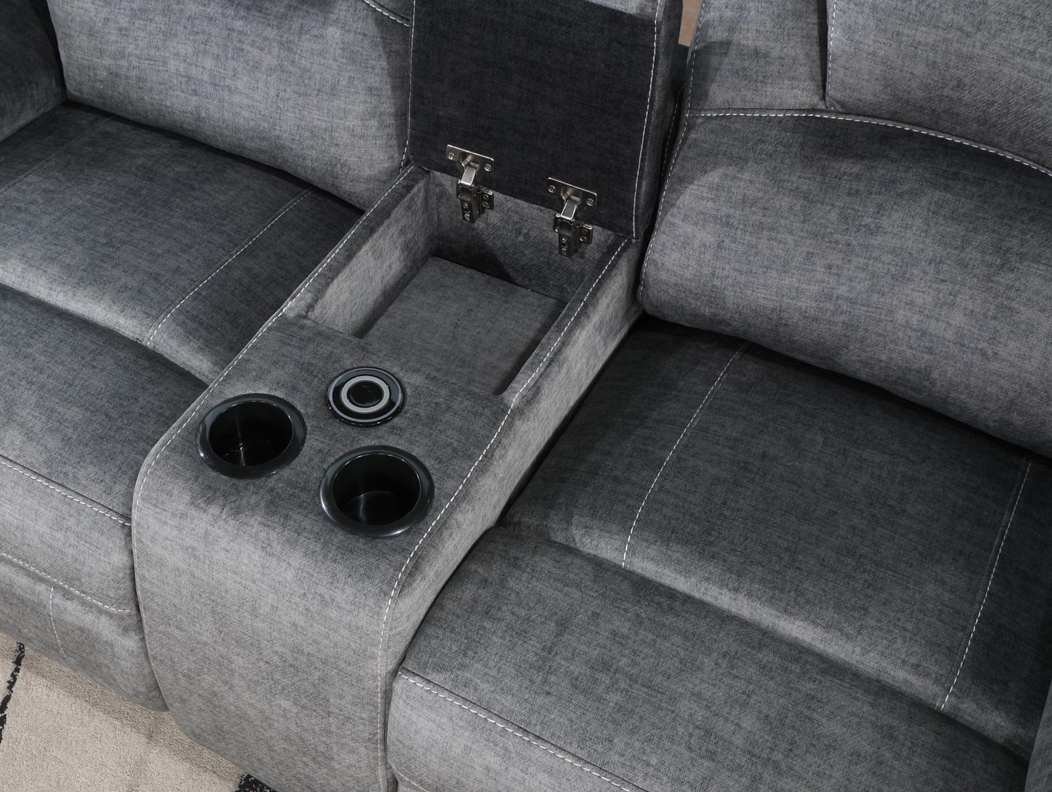 Bence Gray Reclining Living Collection