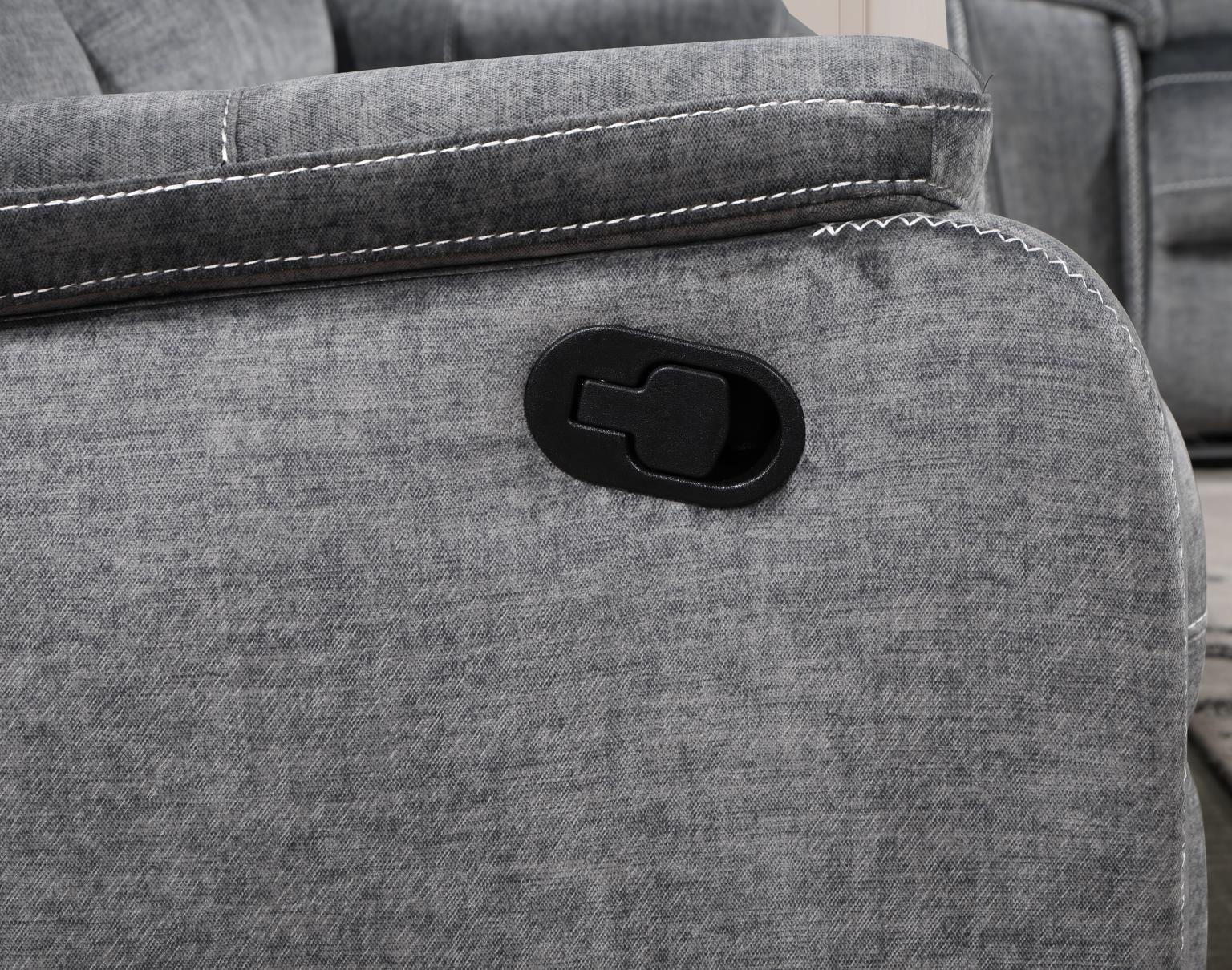Bence Gray Reclining Living Collection