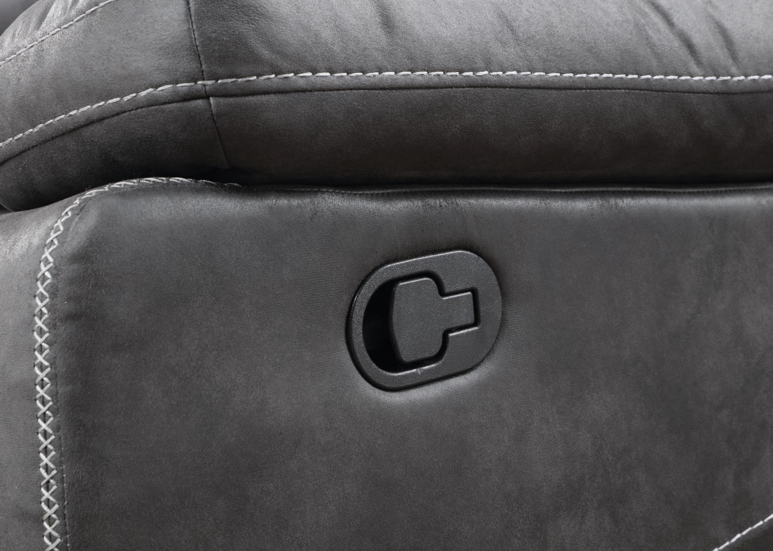 Austin Charcoal Motion Living Collection