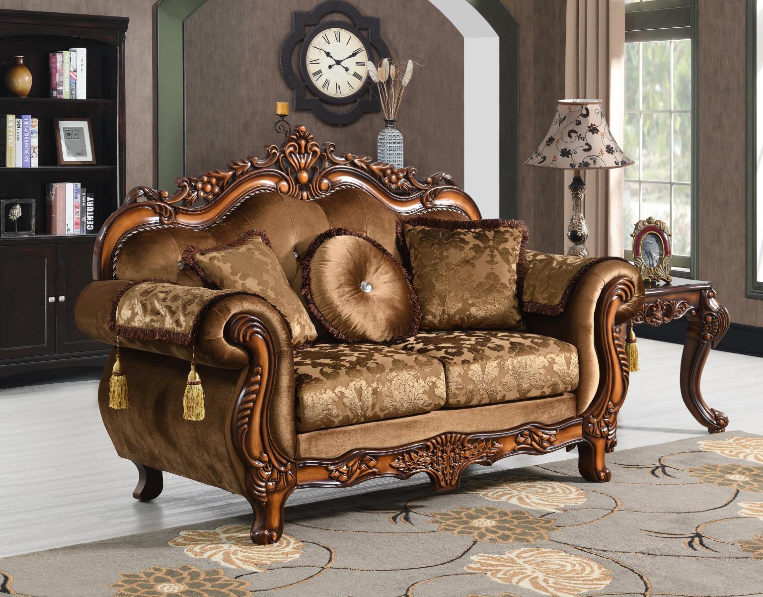 Enzo Light Brown Living Collection