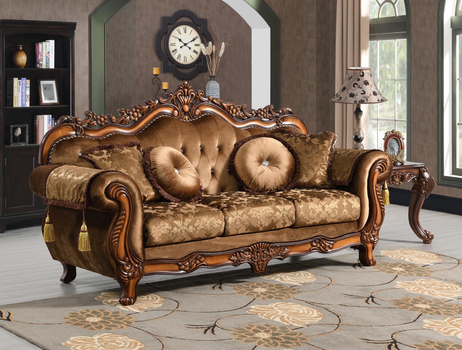 Enzo Light Brown Living Collection