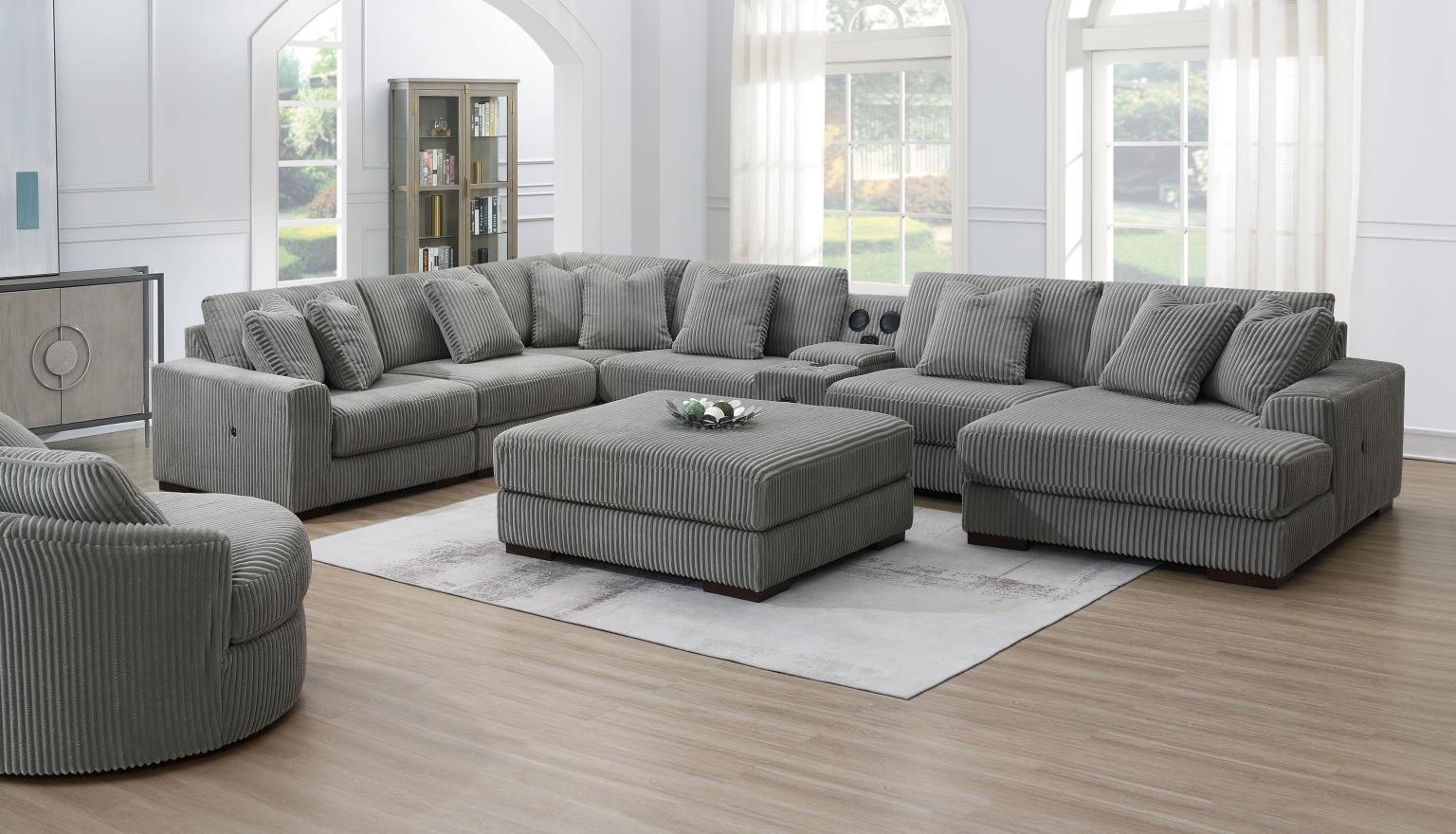 Bowie Gray Living Collection
