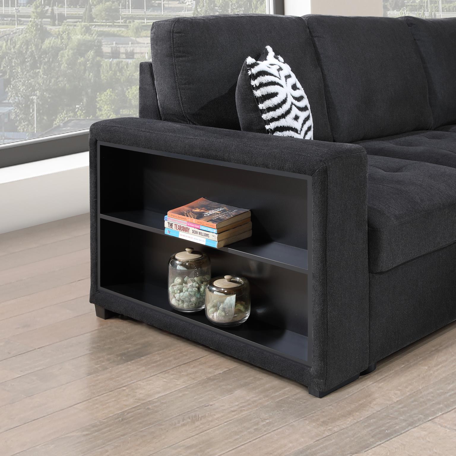 Gregale Black Living Room Collection