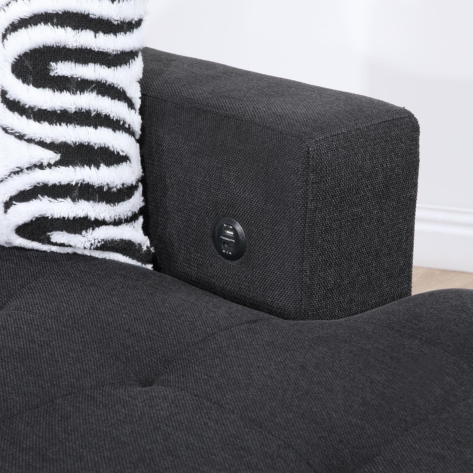 Gregale Black Living Room Collection