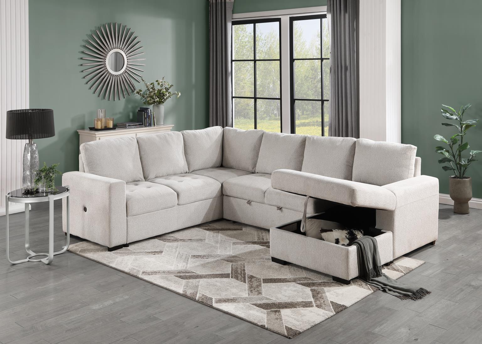 Susanna Beige Living Room Collection