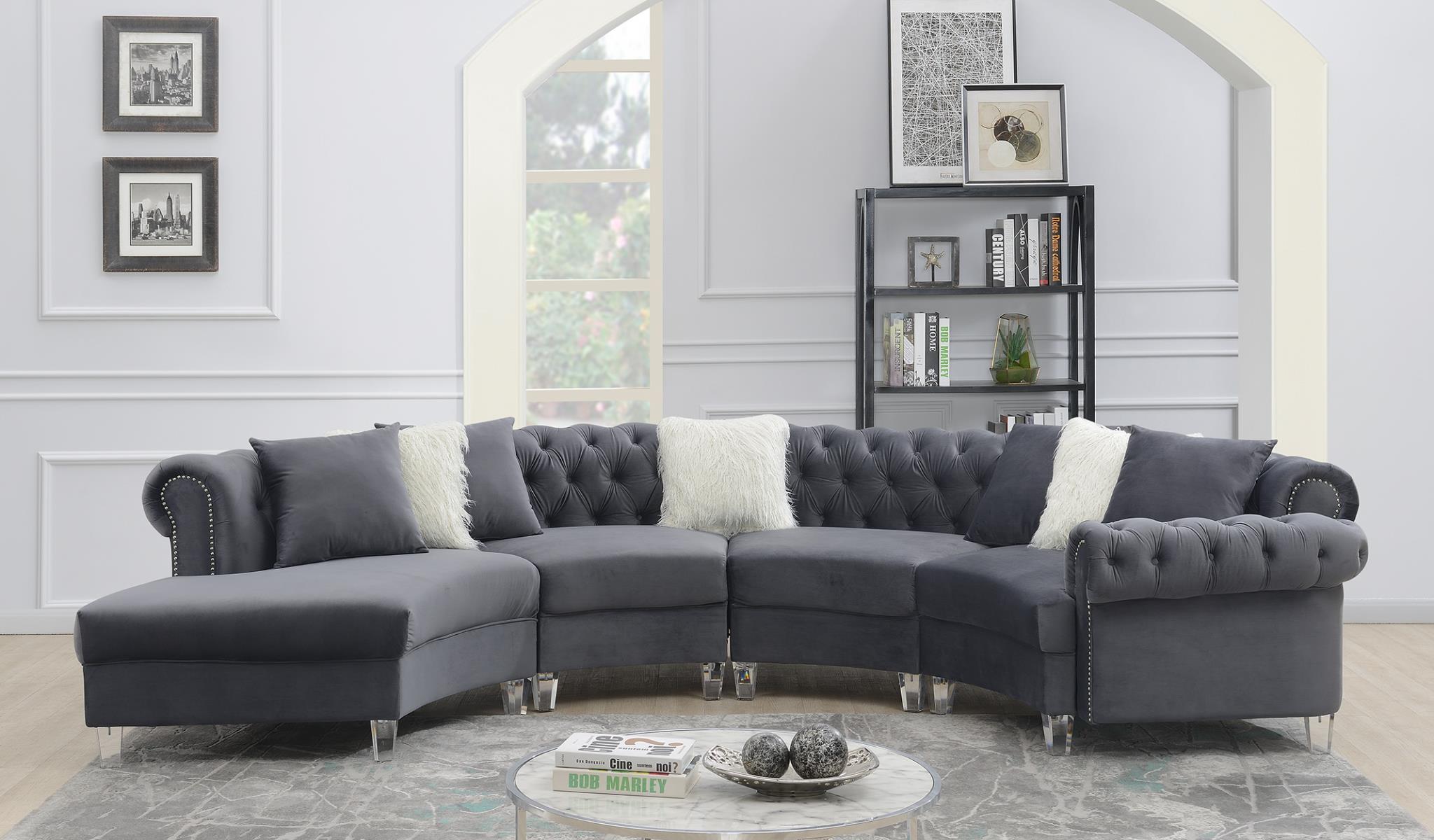 Eris Dark Gray Living Room Collection