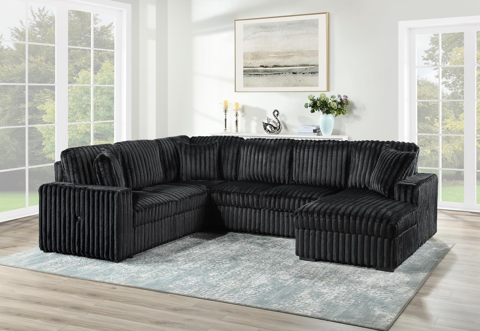 Granada Black Living Room Collection