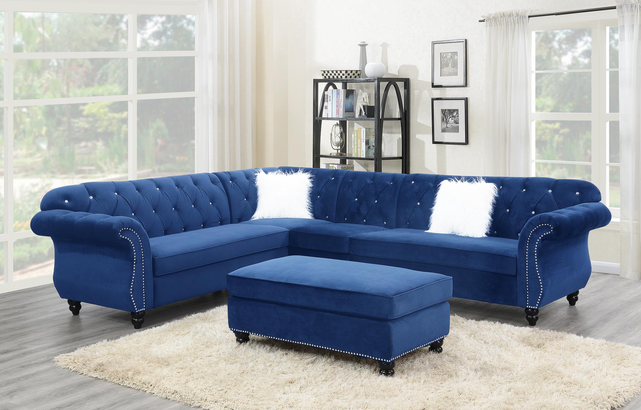 Margaret Navy Living Room Collection