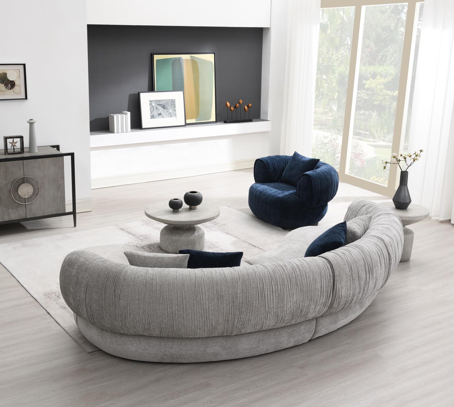 Azura Gray Living Room Collection