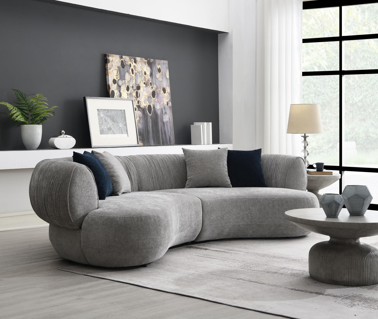 Azura Gray Living Room Collection